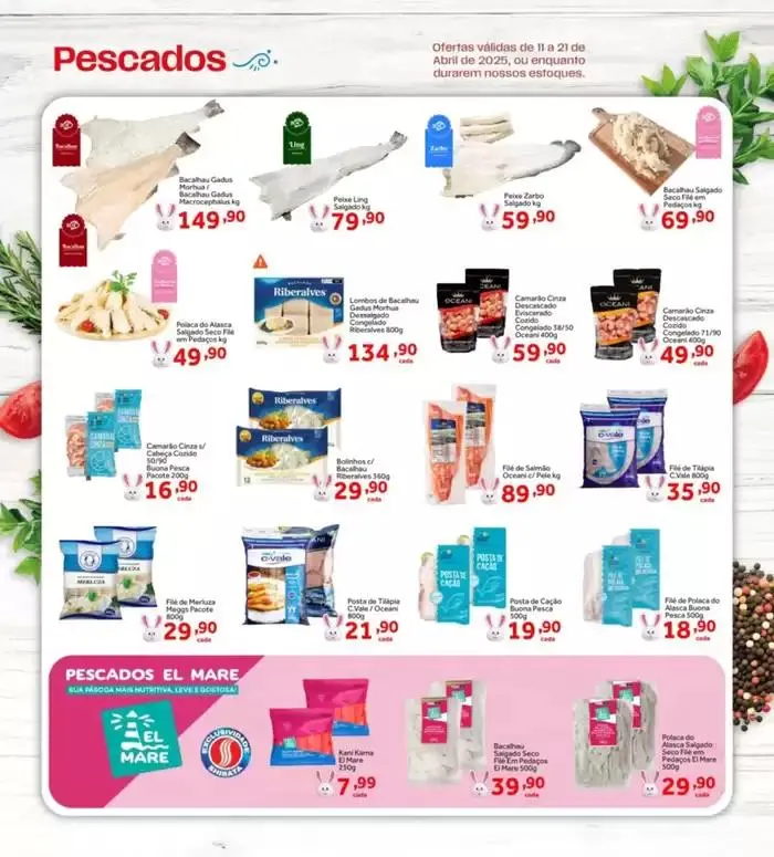 Encarte de Ofertas exclusivas 11 de abril até 21 de abril 2025 - Pagina 4