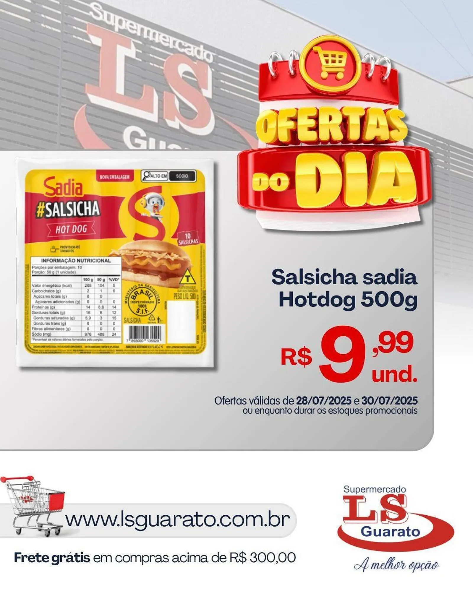 Encarte de Catálogo Supermercado LS Guarato 28 de julho até 30 de julho 2025 - Pagina 2