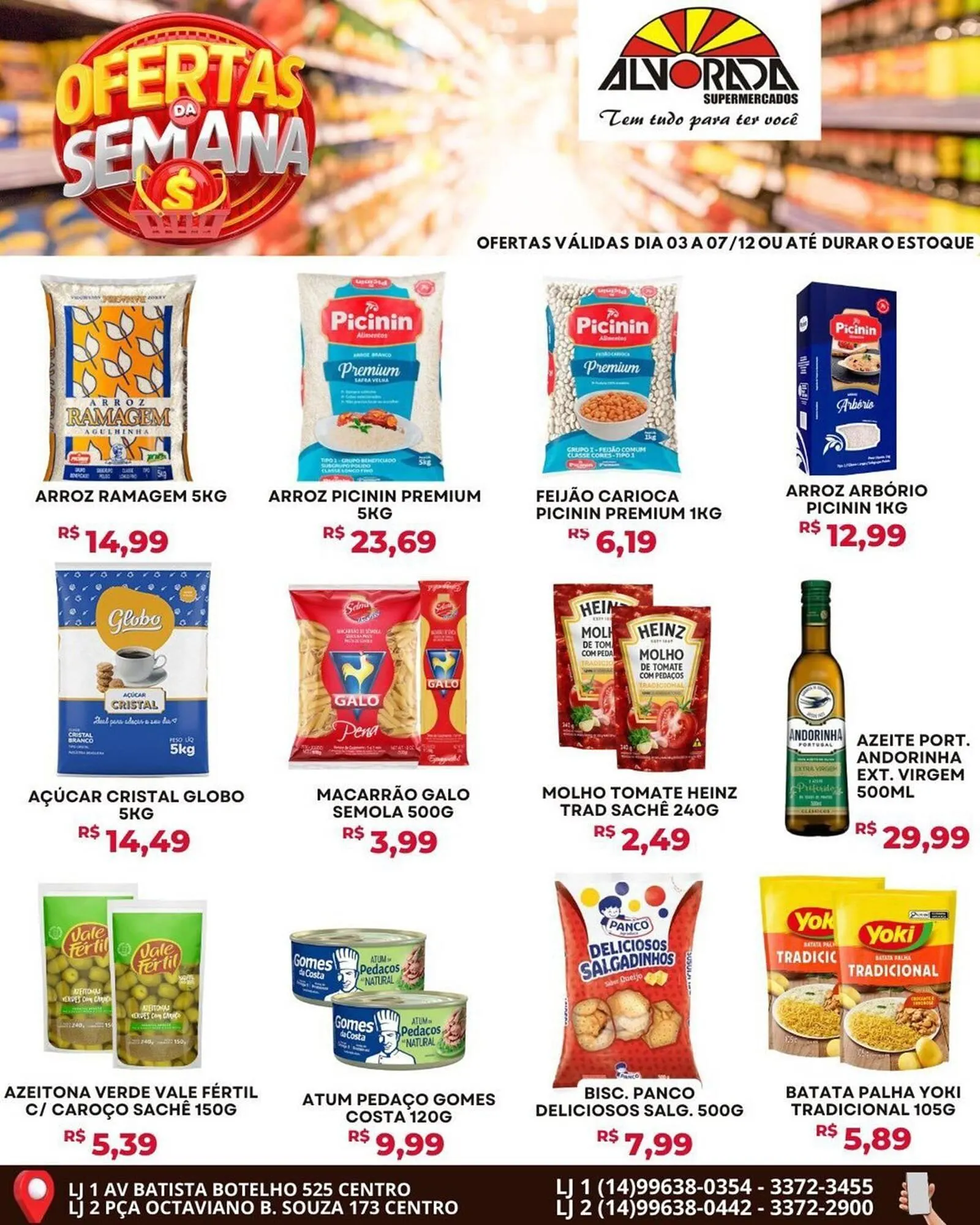 Encarte de Catálogo Alvorada Supermercados 3 de dezembro até 7 de dezembro 2025 - Pagina 5