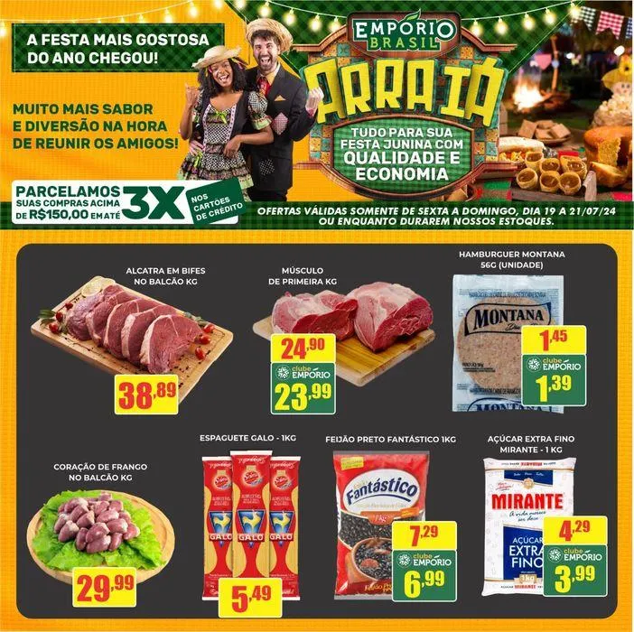 Encarte de Encarte Empório Brasil 19 de julho até 21 de julho 2024 - Pagina 8