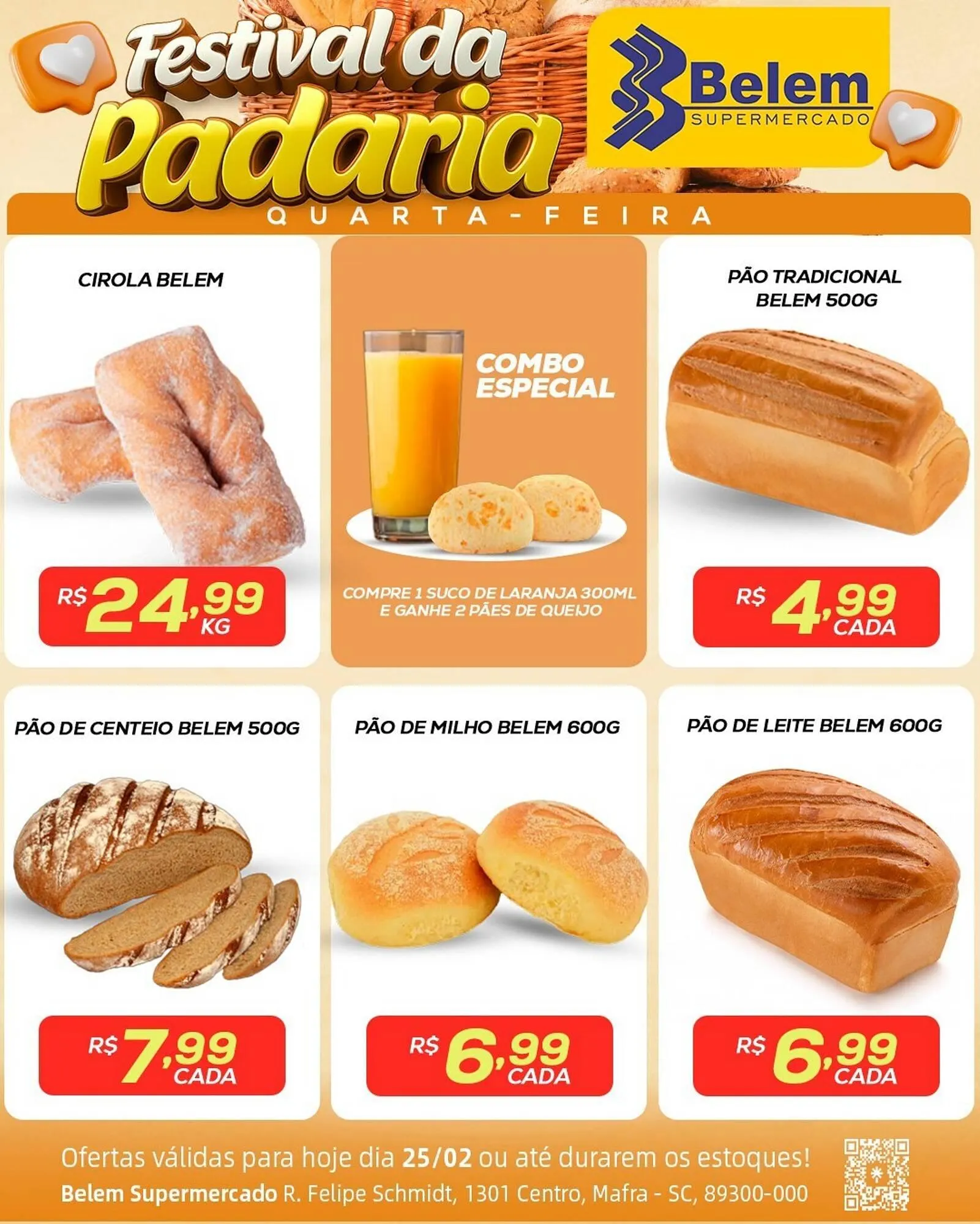 Encarte de Catálogo Belem Supermercados 25 de fevereiro até 25 de fevereiro 2026 - Pagina 1