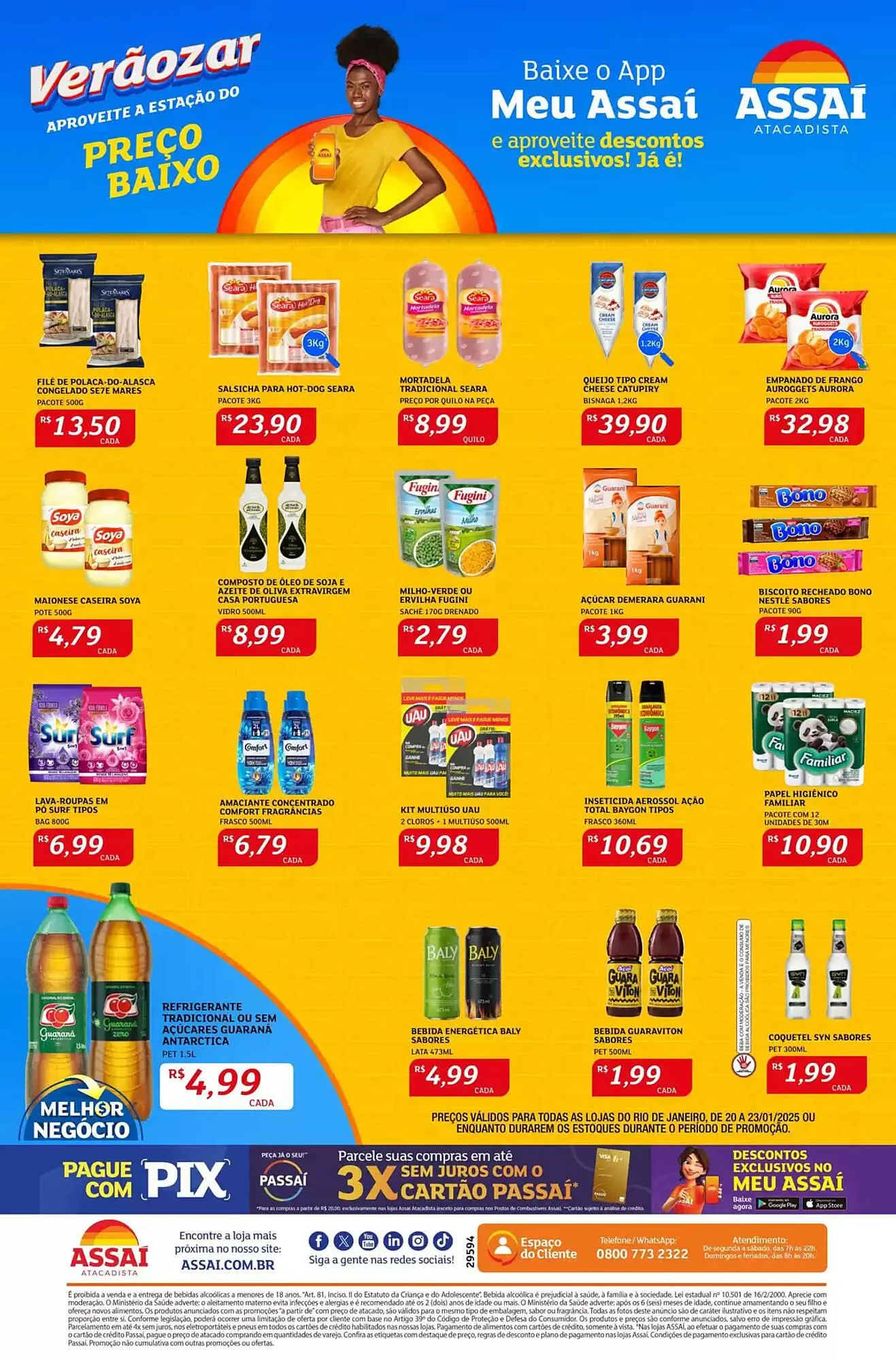 Encarte de Catálogo Assaí Atacadista 21 de janeiro até 23 de janeiro 2025 - Pagina 2