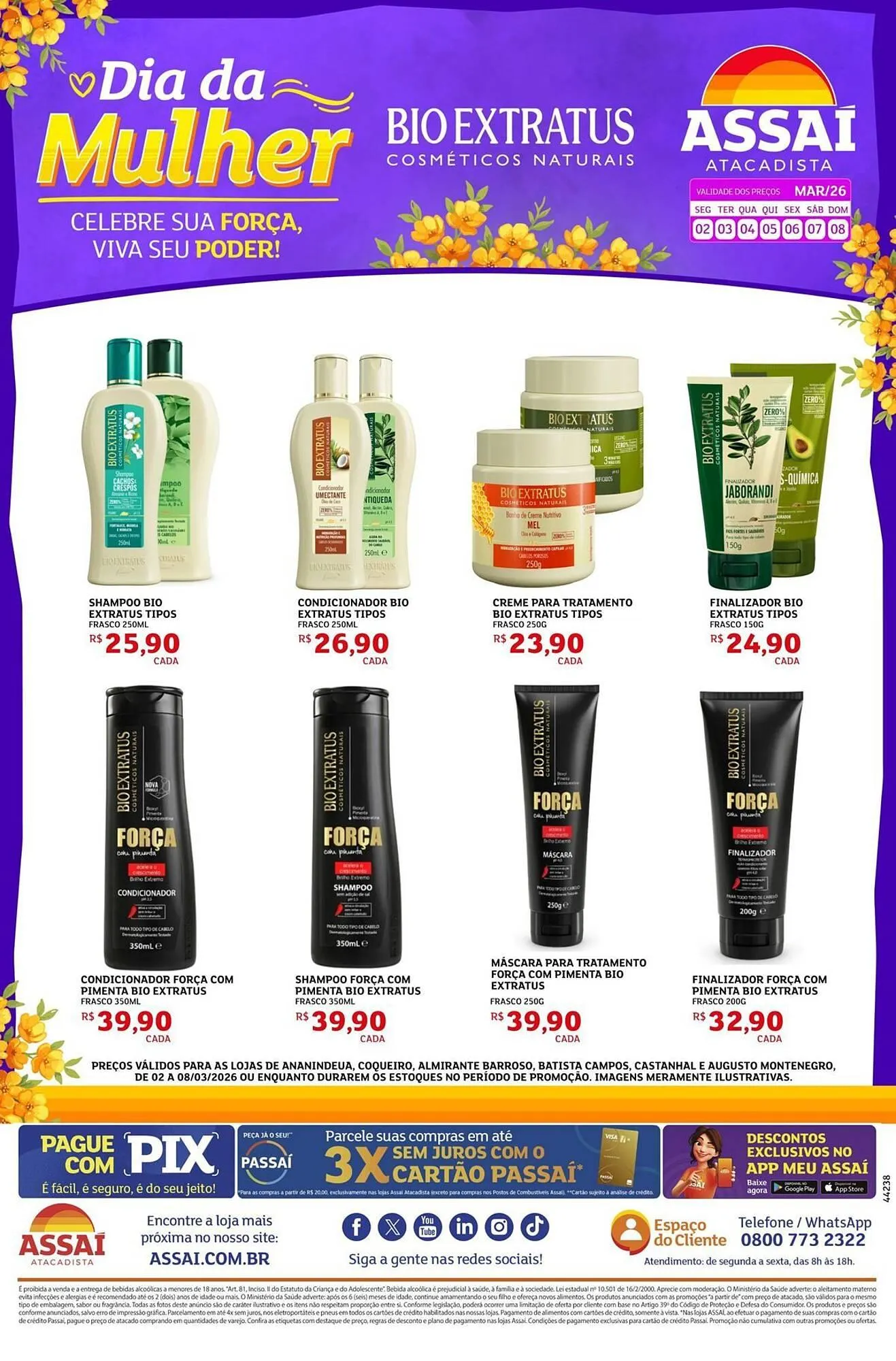 Encarte de Encarte Assaí Atacadista 2 de março até 8 de março 2026 - Pagina 1