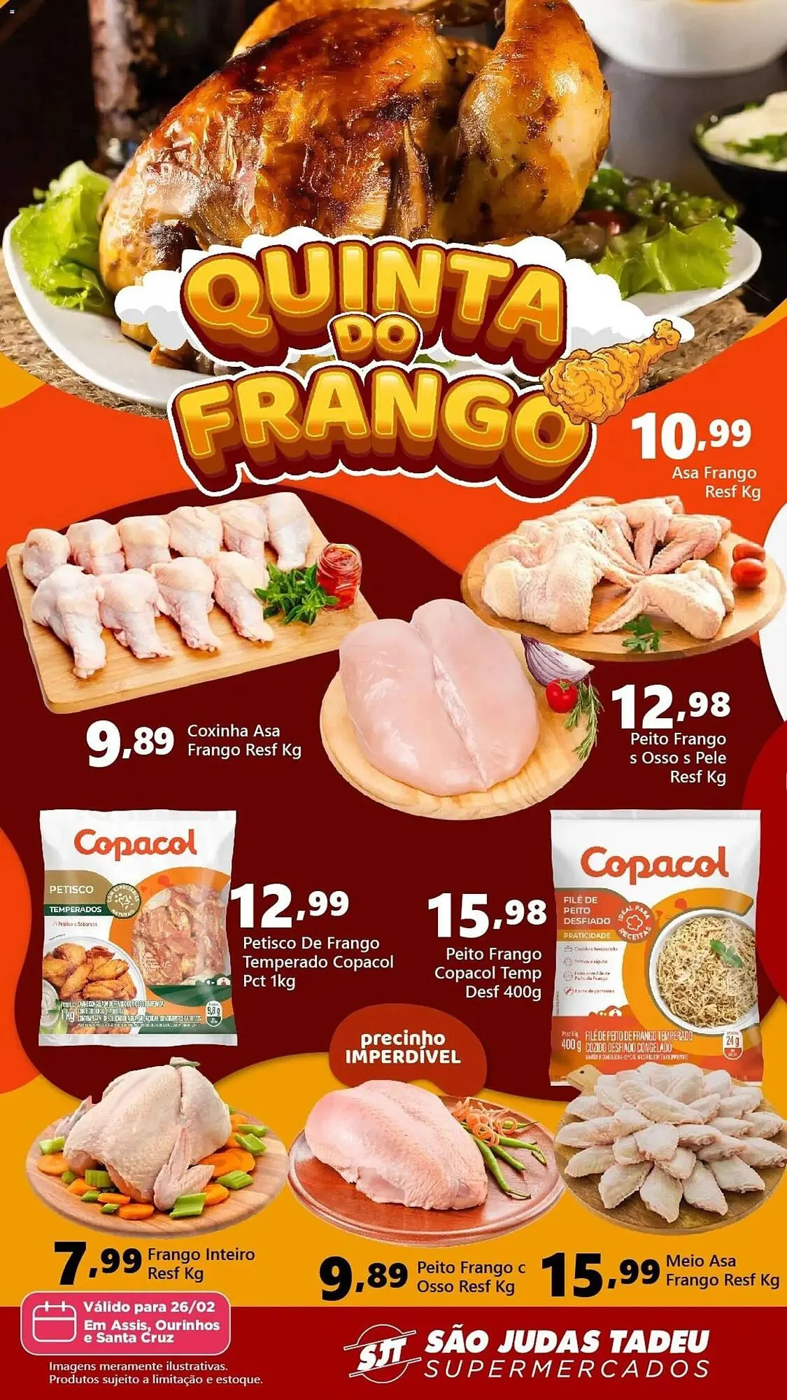 Encarte de Folheto São Judas Tadeu 26 de fevereiro até 26 de fevereiro 2026 - Pagina 1
