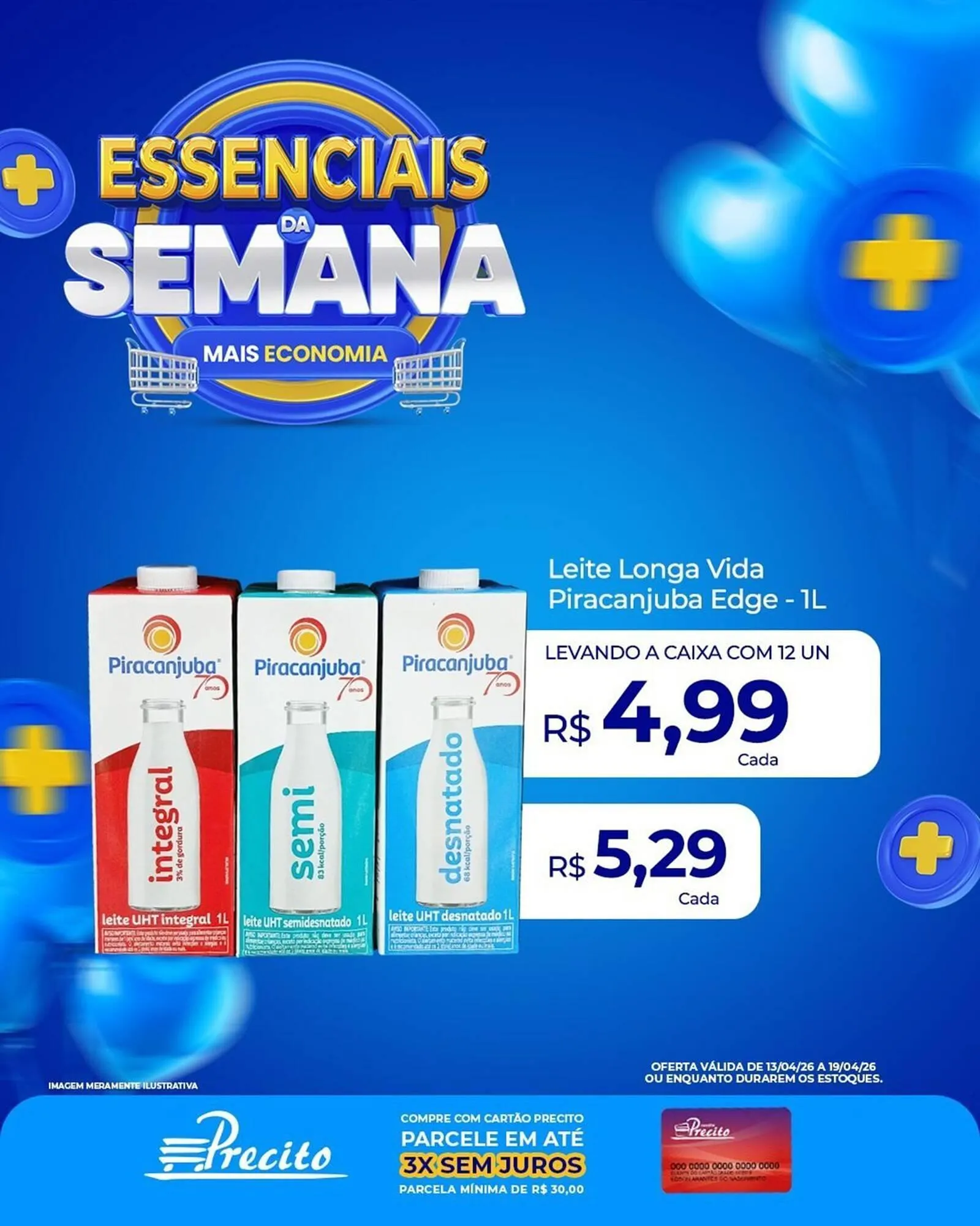 Encarte de Catálogo Supermercado Precito 13 de abril até 19 de abril 2026 - Pagina 13