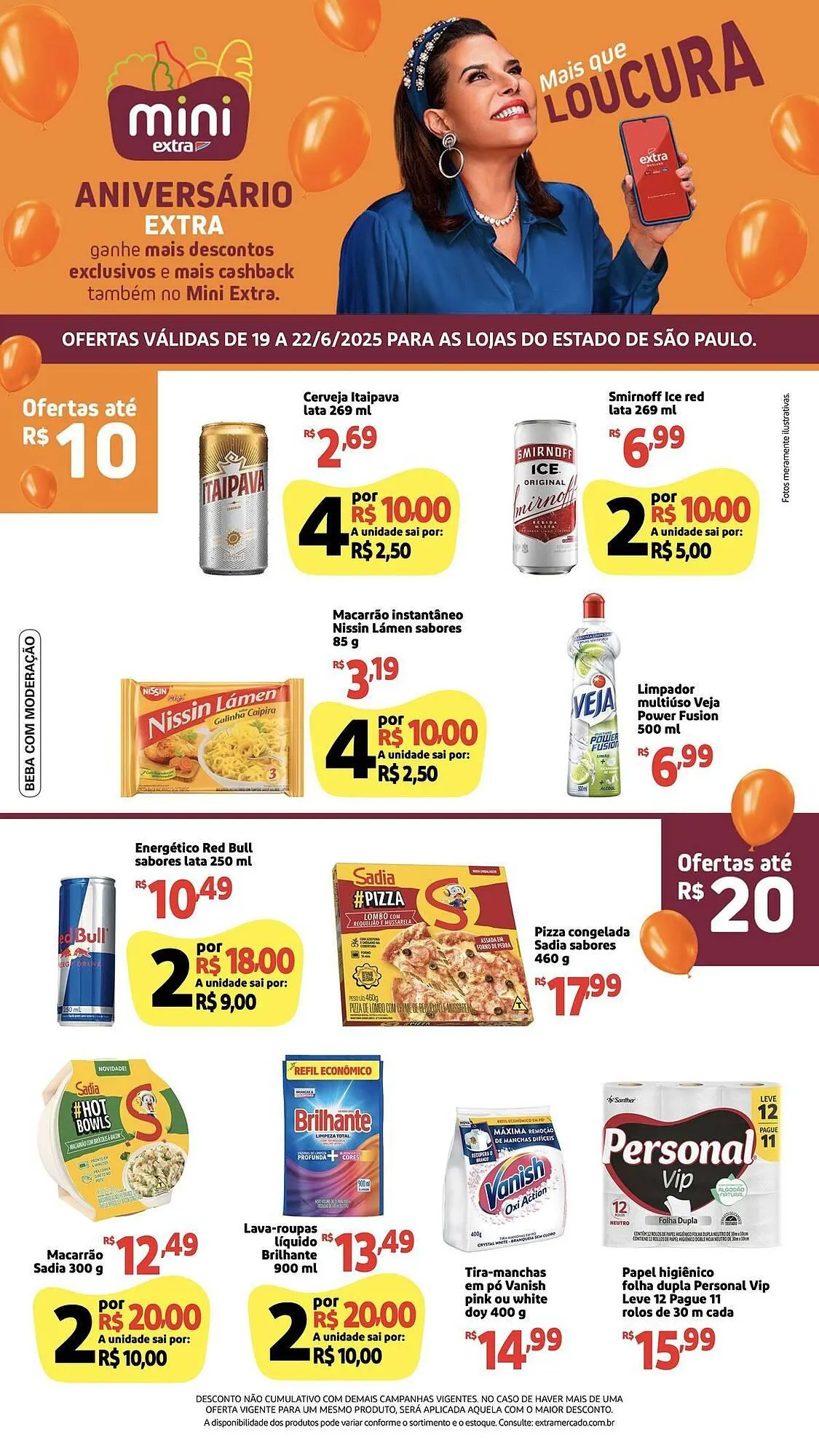 Encarte de Catálogo Mini Extra 19 de junho até 22 de junho 2025 - Pagina 2