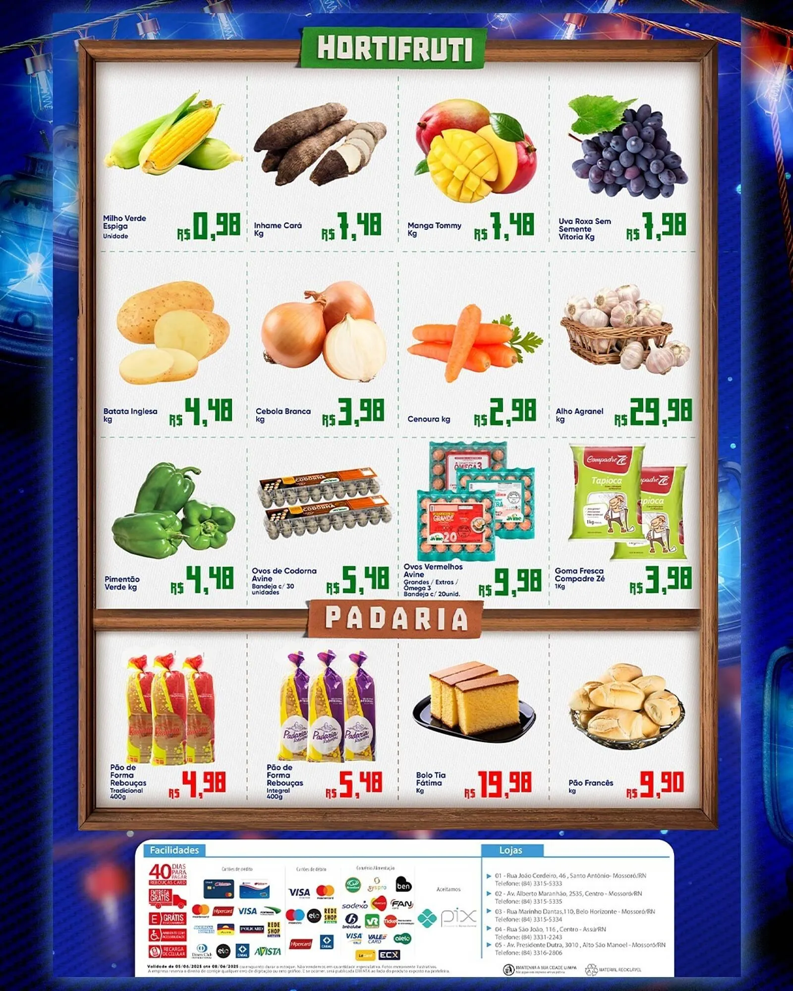 Encarte de Catálogo Rebouças Supermercados 5 de junho até 8 de junho 2025 - Pagina 5