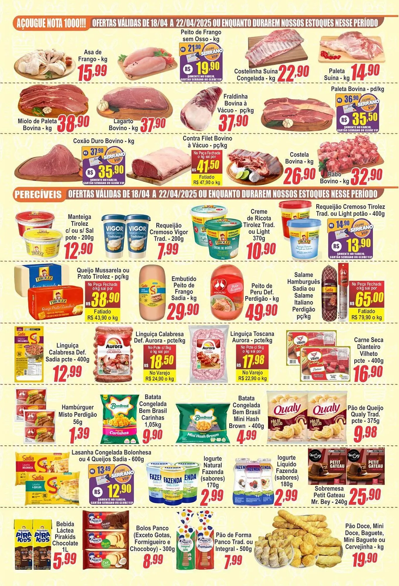 Encarte de Catálogo Serrano Supermercado 15 de abril até 22 de abril 2025 - Pagina 4