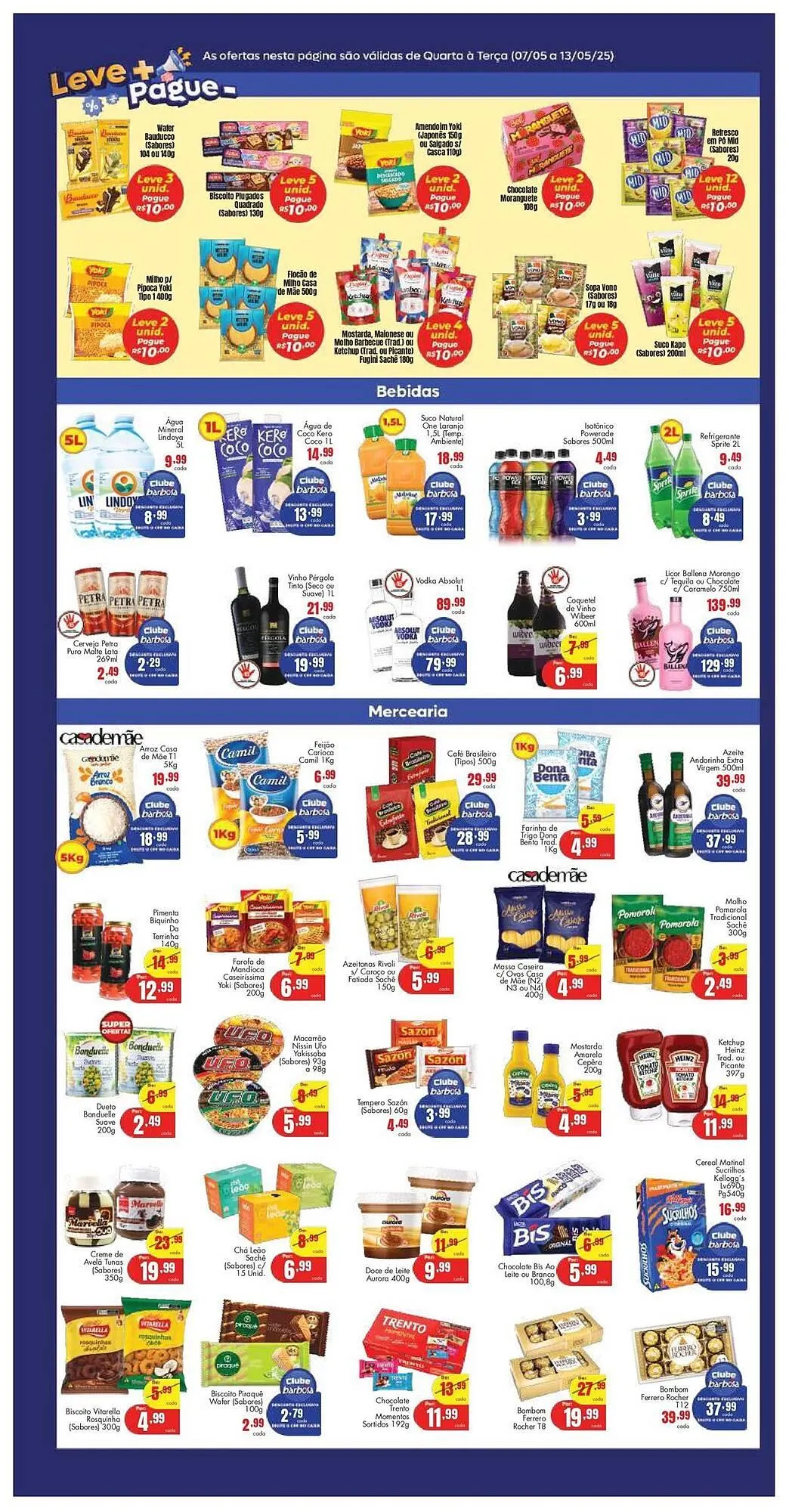 Encarte de Catálogo Barbosa Supermercados 7 de maio até 13 de maio 2025 - Pagina 3