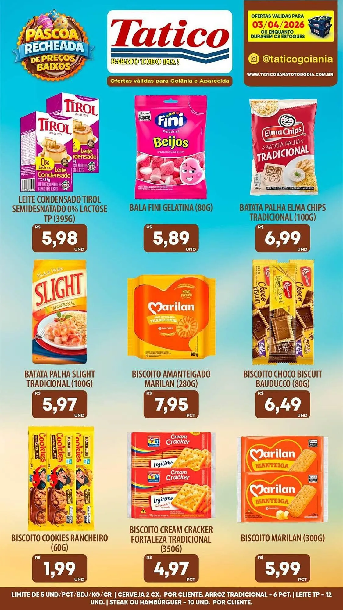 Encarte de Tabloide Tatico 3 de abril até 3 de abril 2026 - Pagina 6