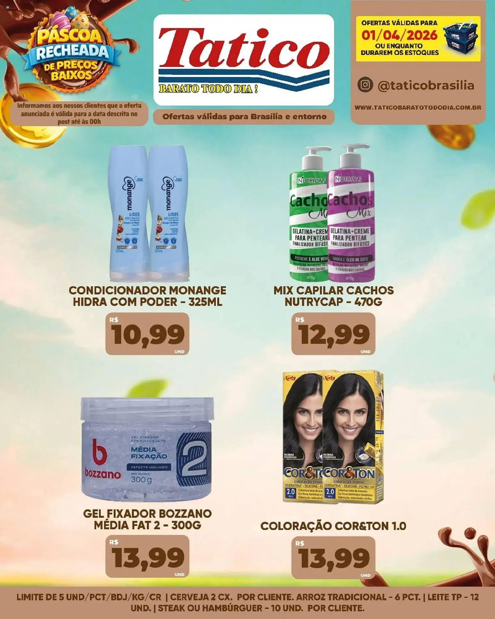 Encarte de Tabloide Tatico 2 de abril até 5 de abril 2026 - Pagina 34