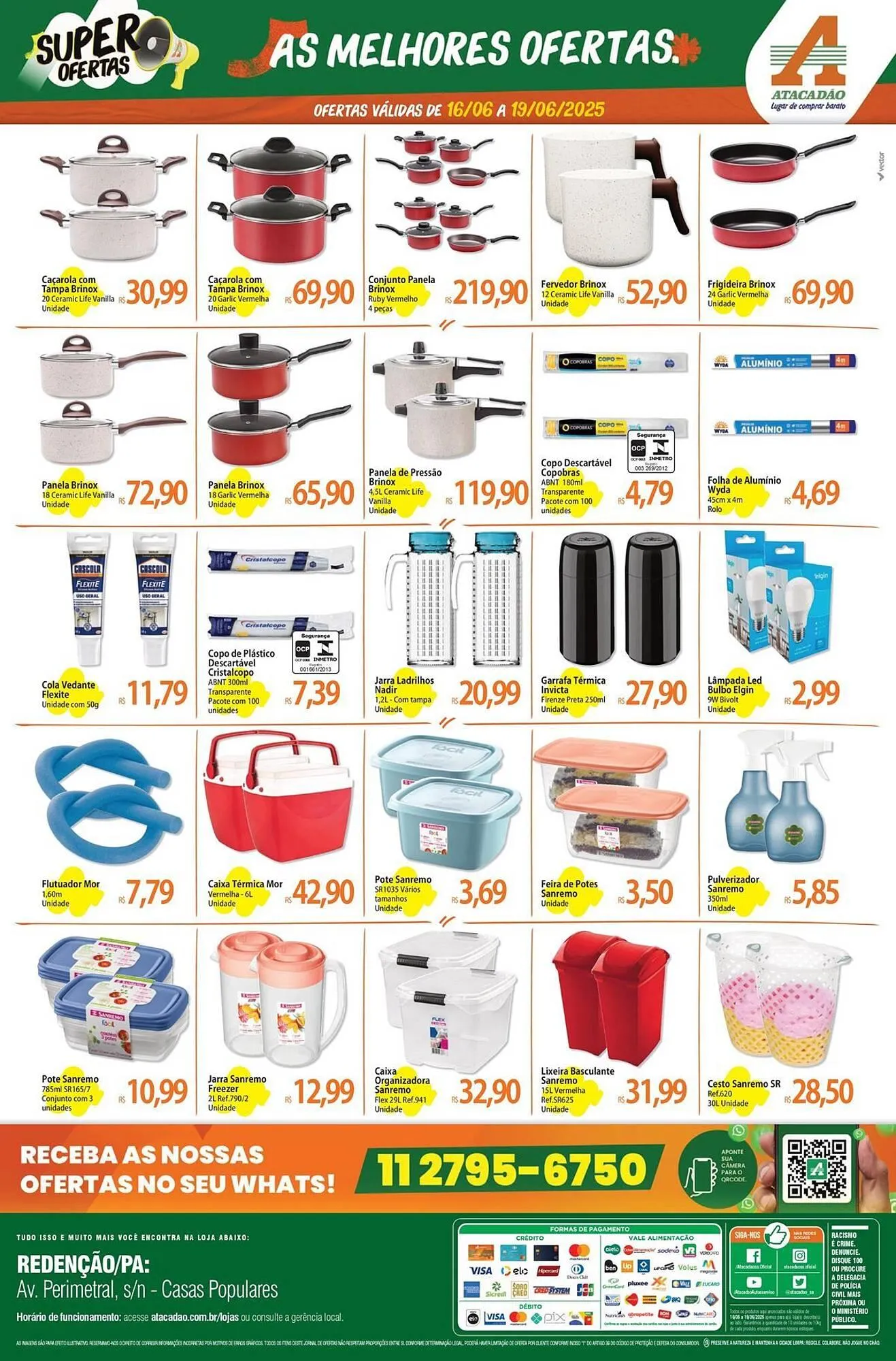 Encarte de Catálogo Atacadão 16 de junho até 19 de junho 2025 - Pagina 4