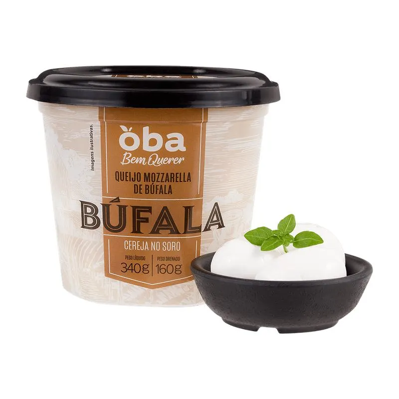 Queijo Mozzarella Oba Bem Querer Bufala 160g