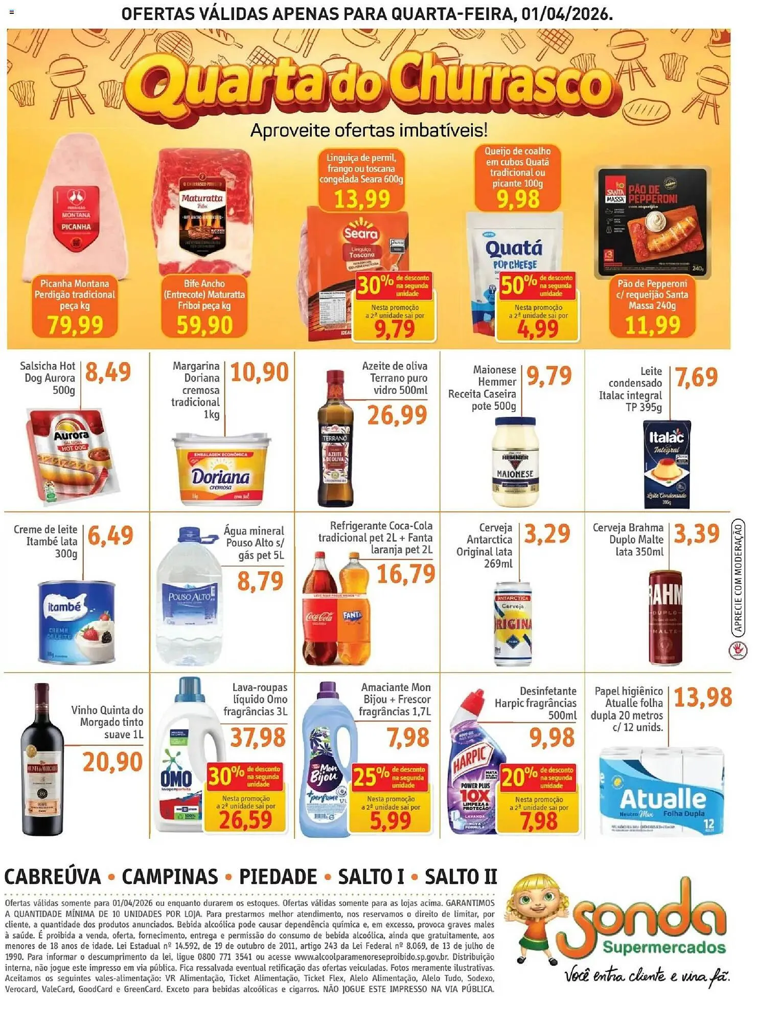 Encarte de Folheto Sonda 1 de abril até 2 de abril 2026 - Pagina 4