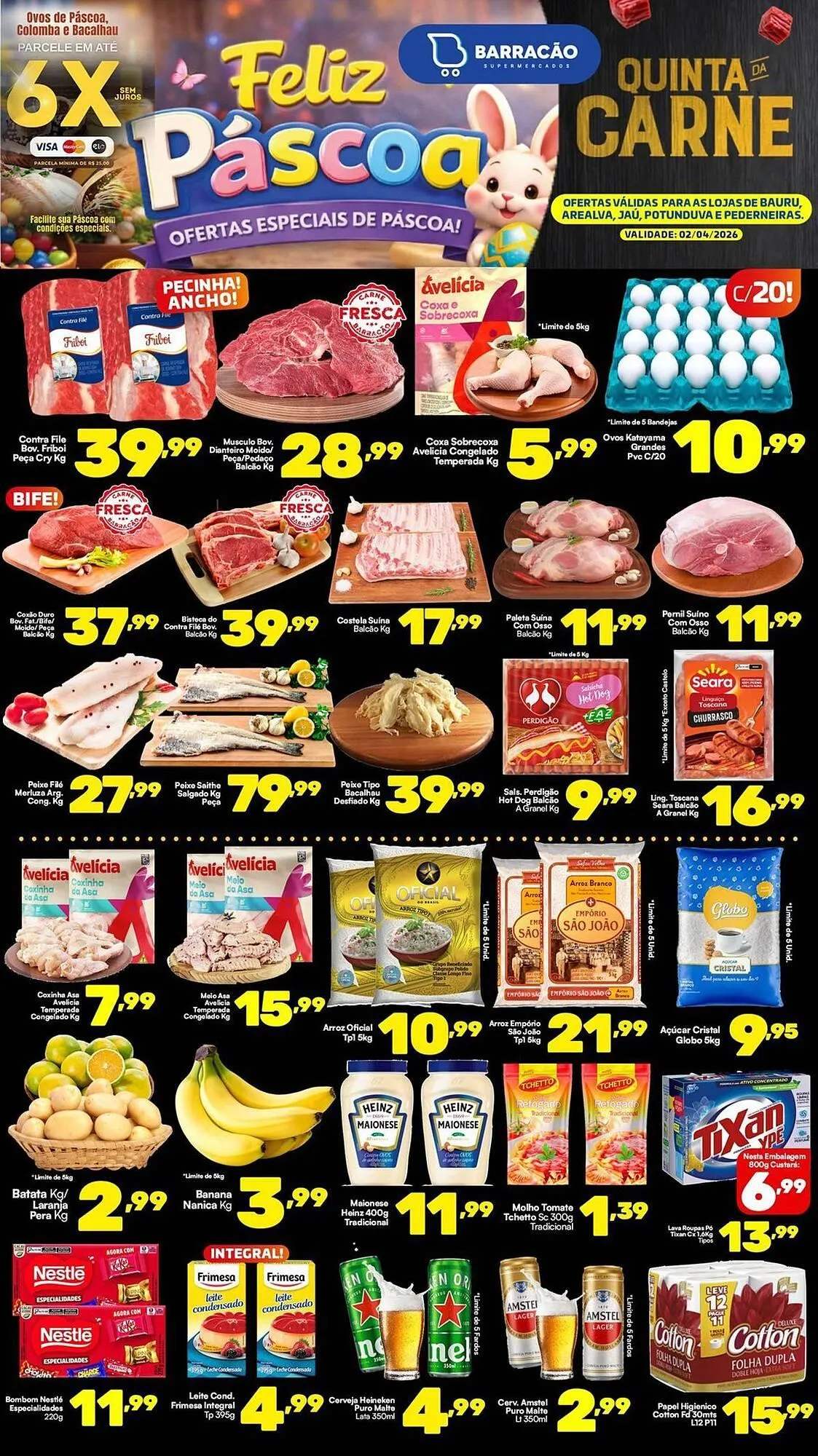 Encarte de Catálogo Barracão Supermercado 2 de abril até 2 de abril 2026 - Pagina 1