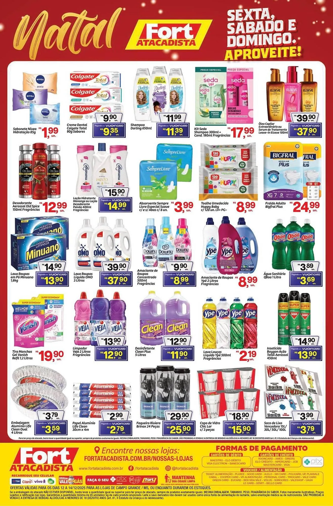 Encarte de Tabloide Fort Atacadista 12 de dezembro até 14 de dezembro 2025 - Pagina 4