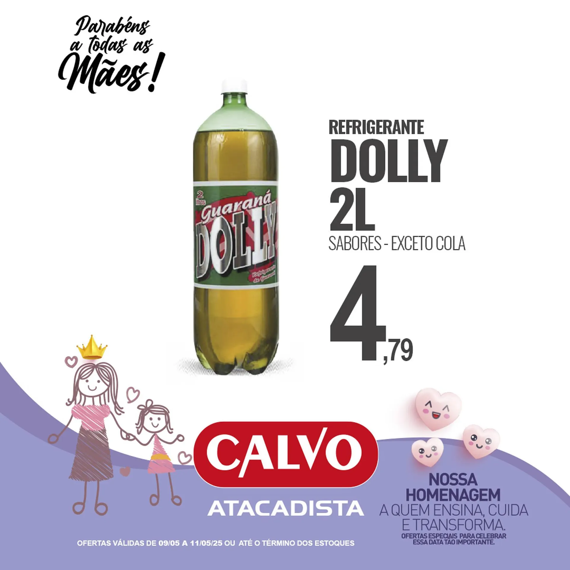 Encarte de Catálogo Calvo Atacadista 10 de maio até 11 de maio 2025 - Pagina 1