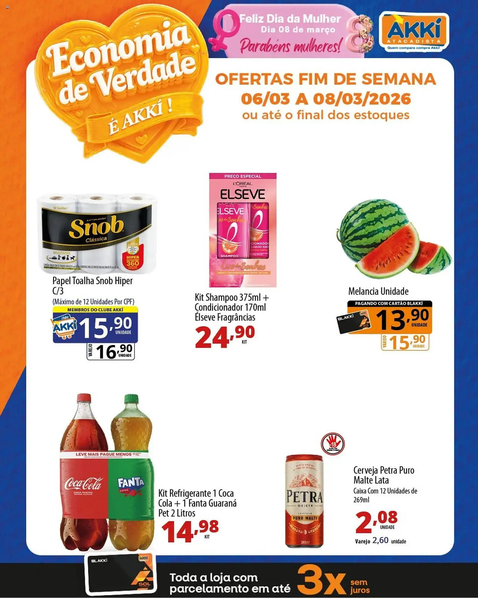Encarte de Folheto Akki Atacadista 6 de março até 8 de março 2026 - Pagina 3