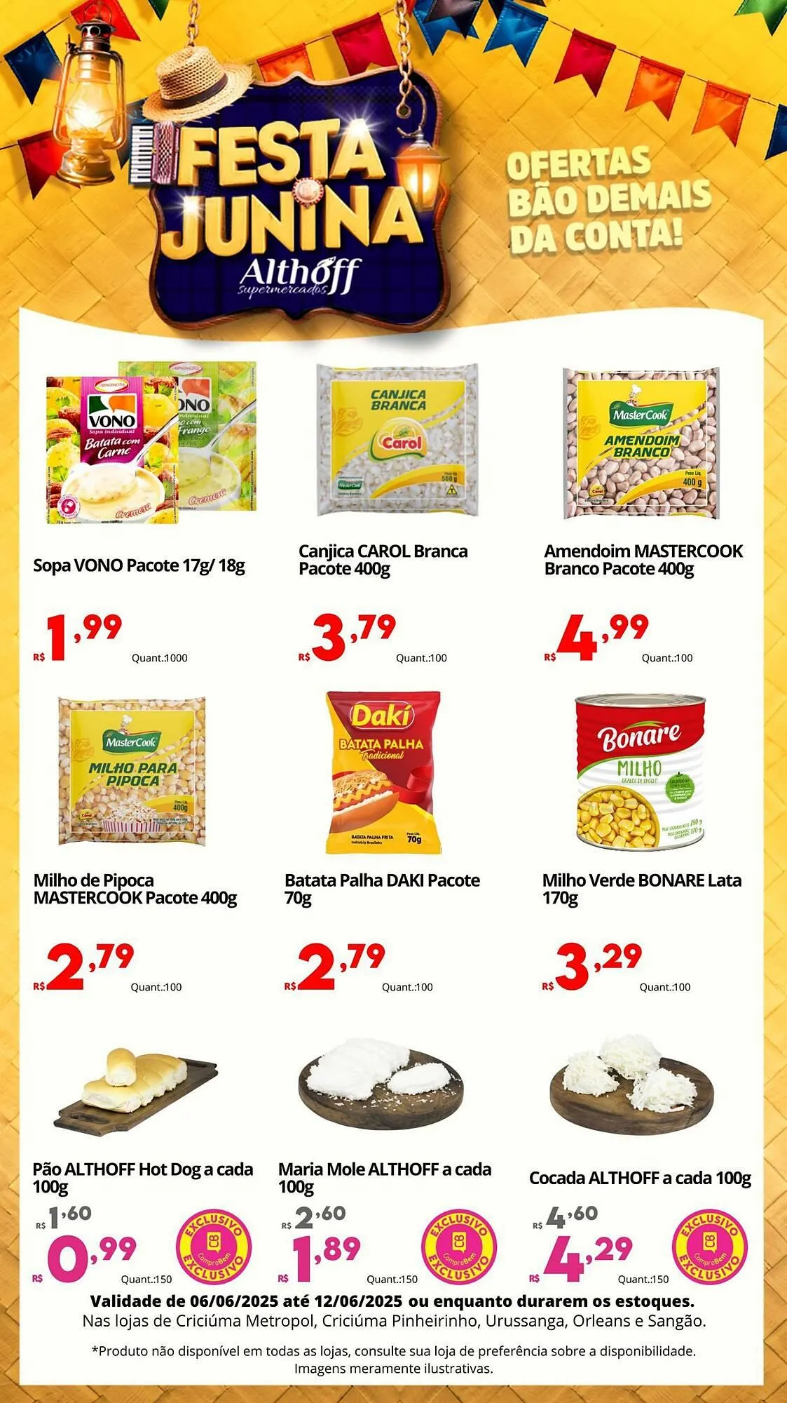 Encarte de Catálogo Althoff Supermercados 6 de junho até 12 de junho 2025 - Pagina 3