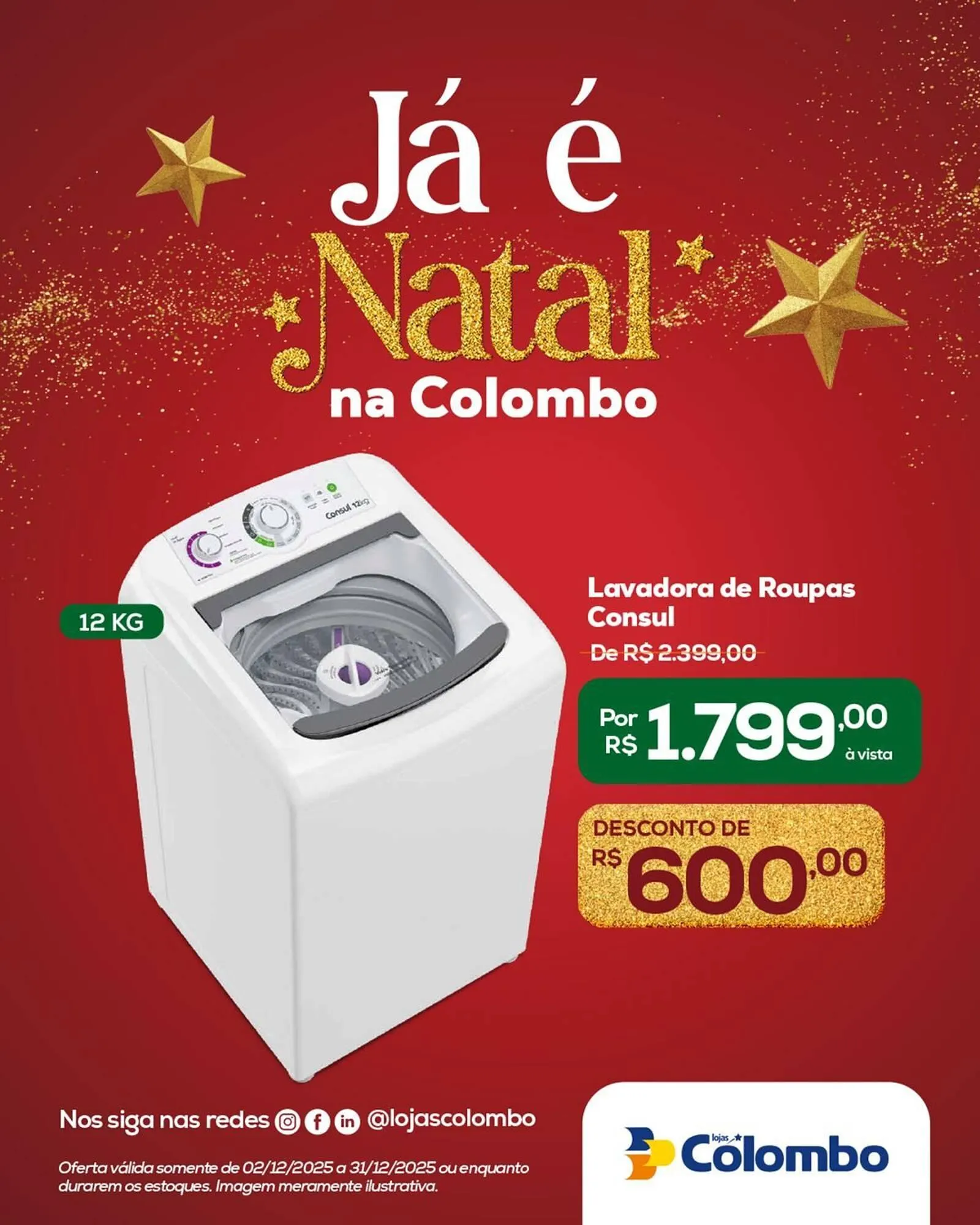 Encarte de Folheto Lojas Colombo 2 de dezembro até 31 de dezembro 2025 - Pagina 32