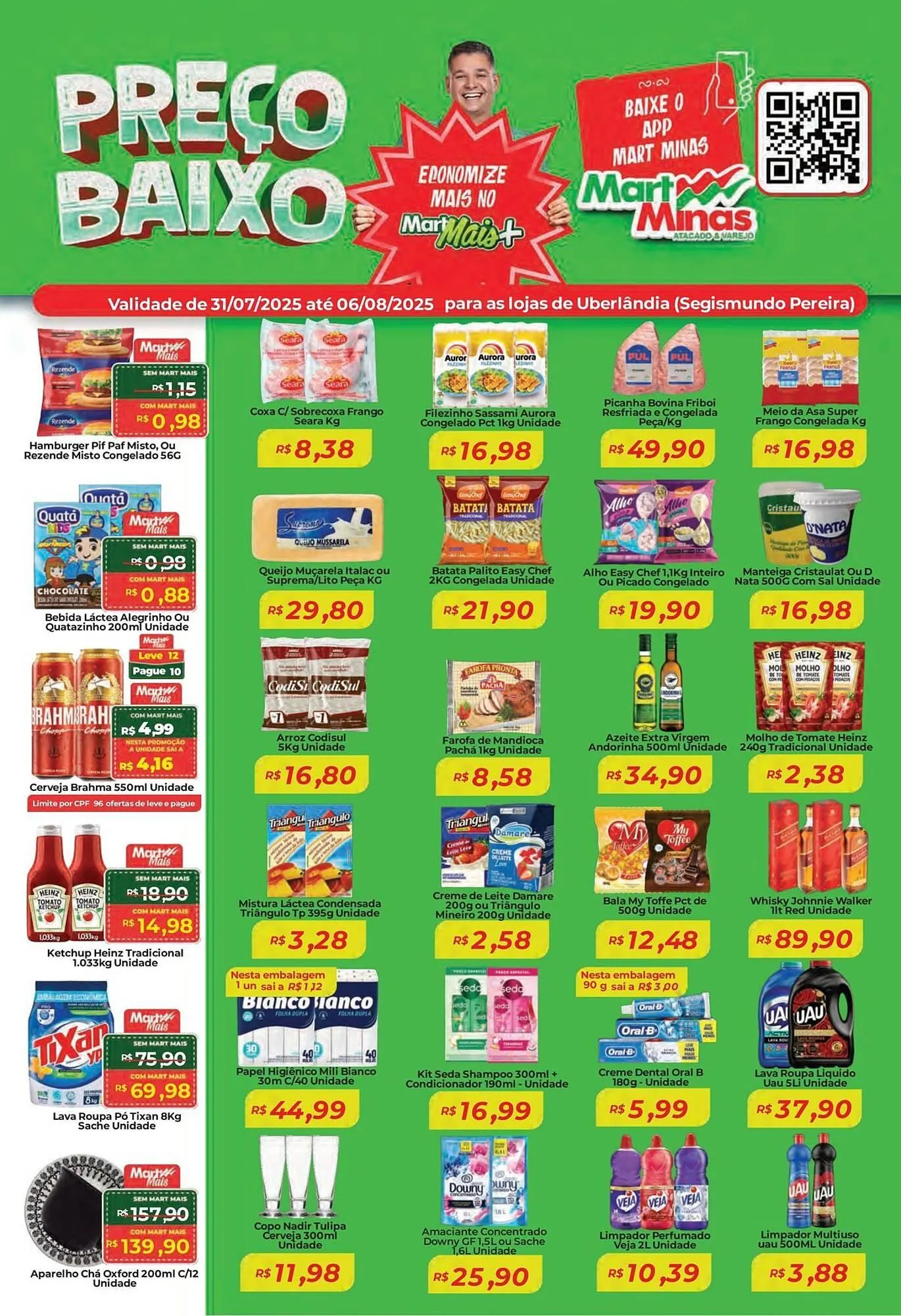 Encarte de Catálogo Mart Minas 31 de julho até 6 de agosto 2025 - Pagina 1