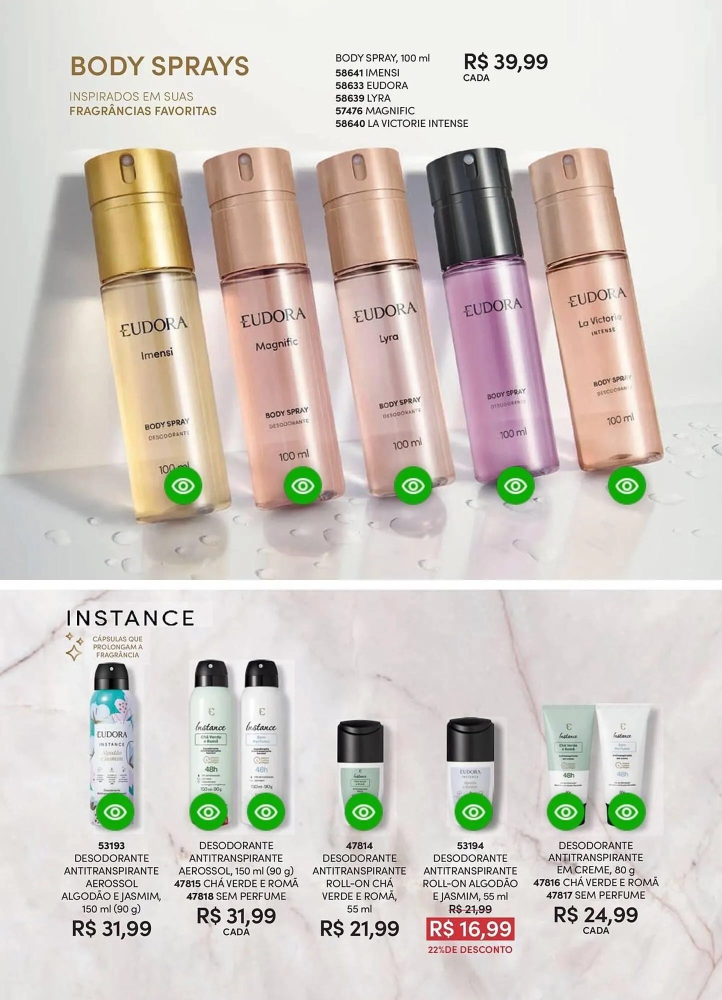 Encarte de Catálogo Eudora 4 de junho até 30 de junho 2025 - Pagina 110