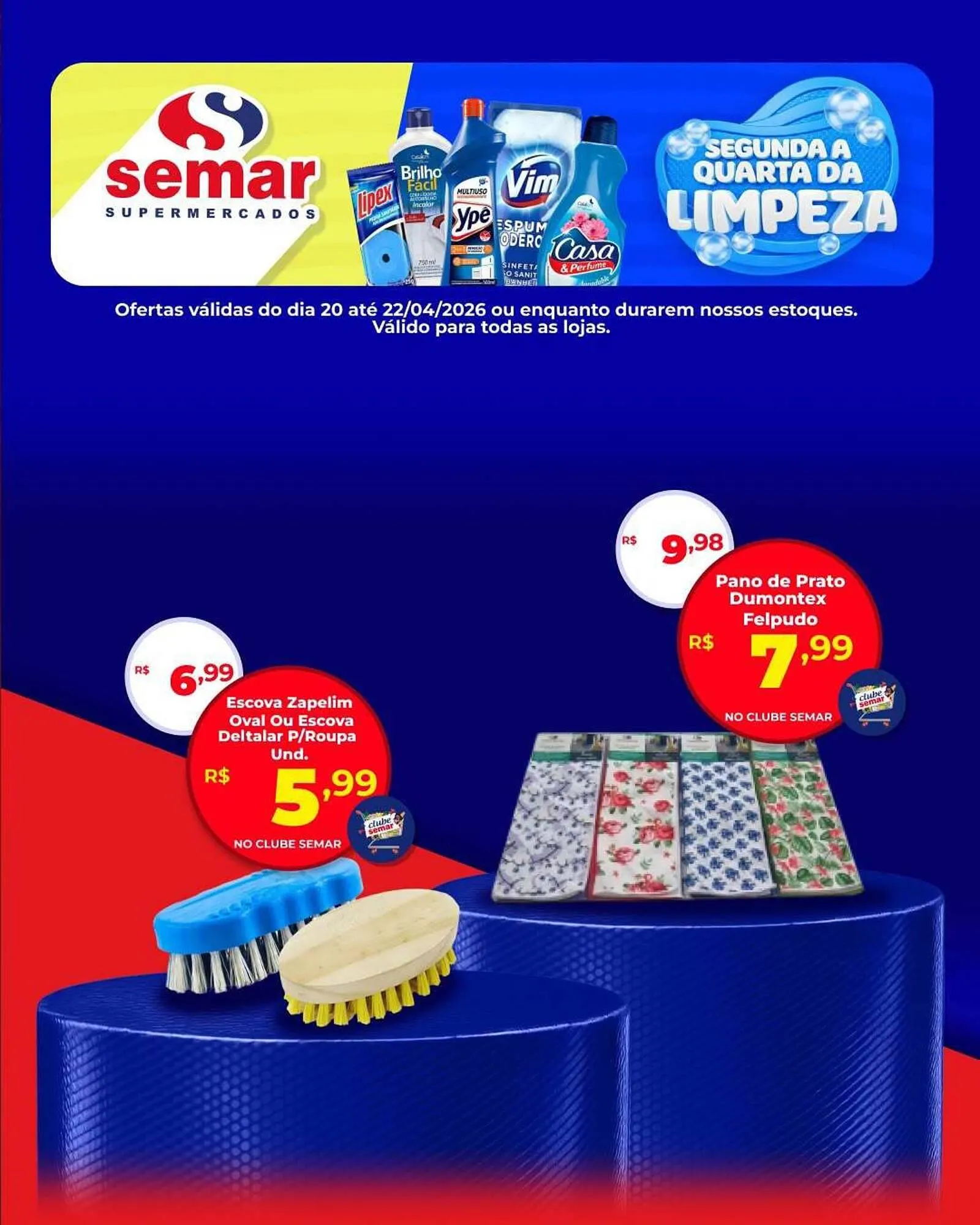 Encarte de Folheto Semar Supermercado 20 de abril até 22 de abril 2026 - Pagina 4