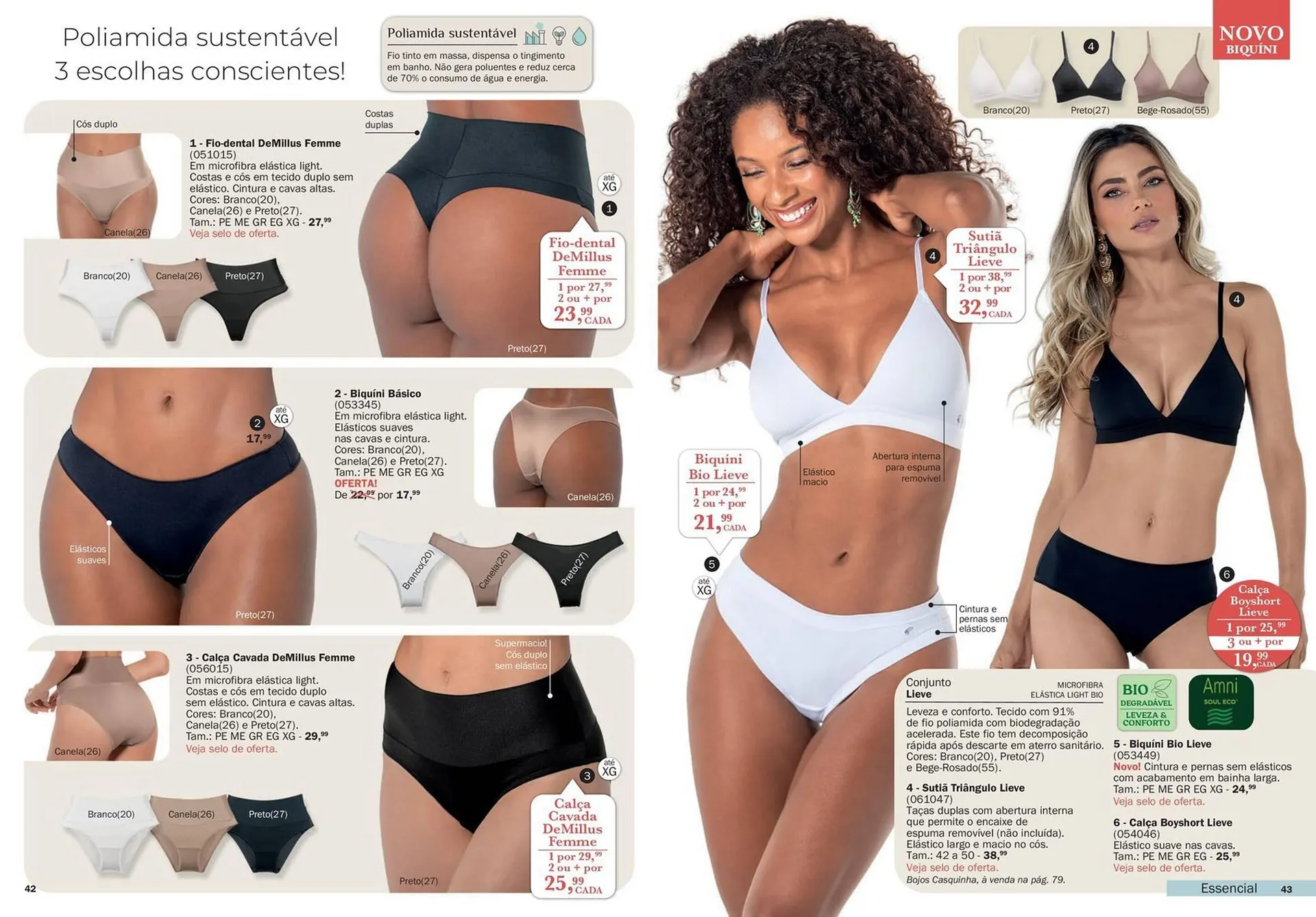 Encarte de Catálogo DeMillus 1 de setembro até 31 de outubro 2026 - Pagina 22