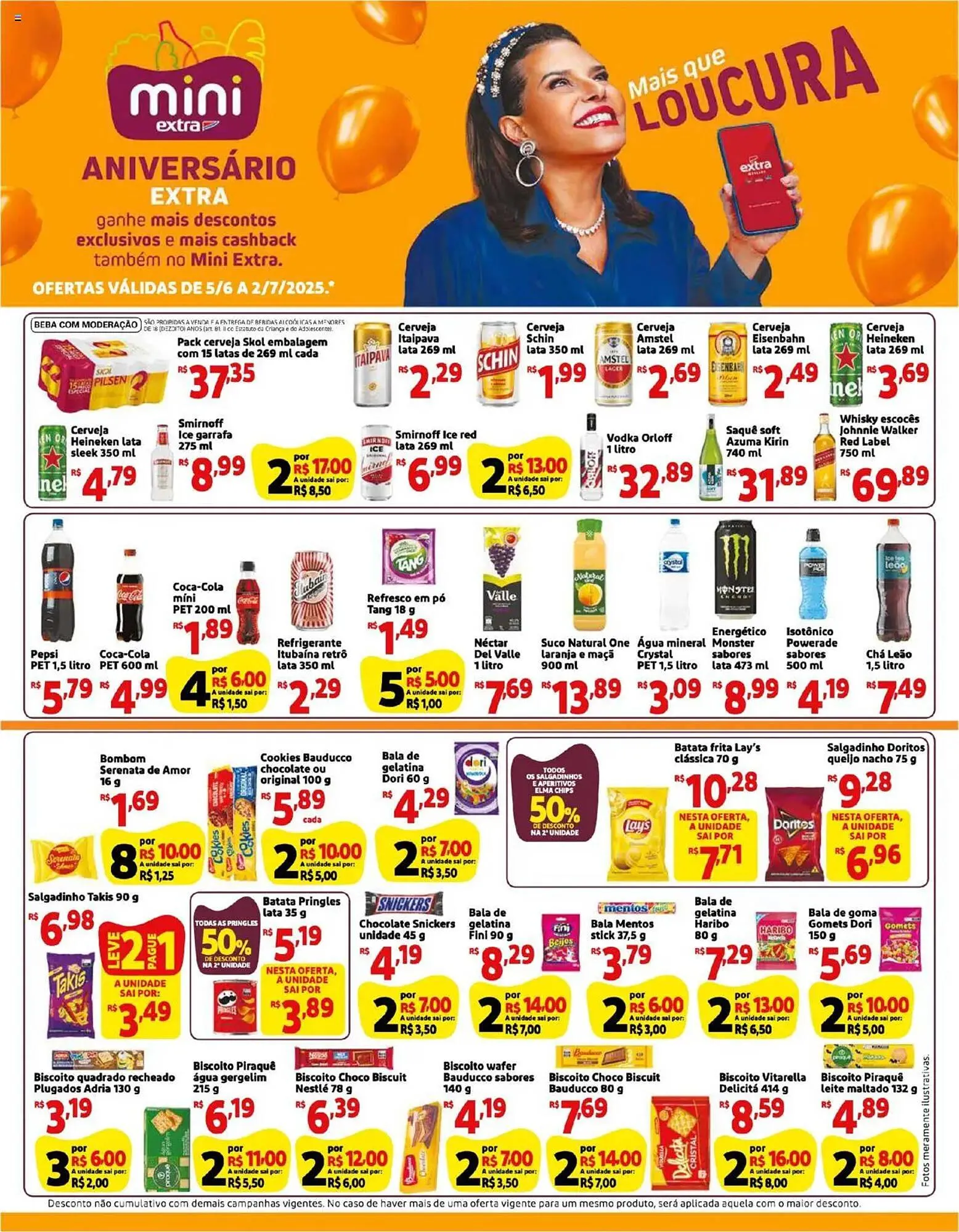 Encarte de Catálogo Mini Extra 5 de junho até 2 de julho 2025 - Pagina 1