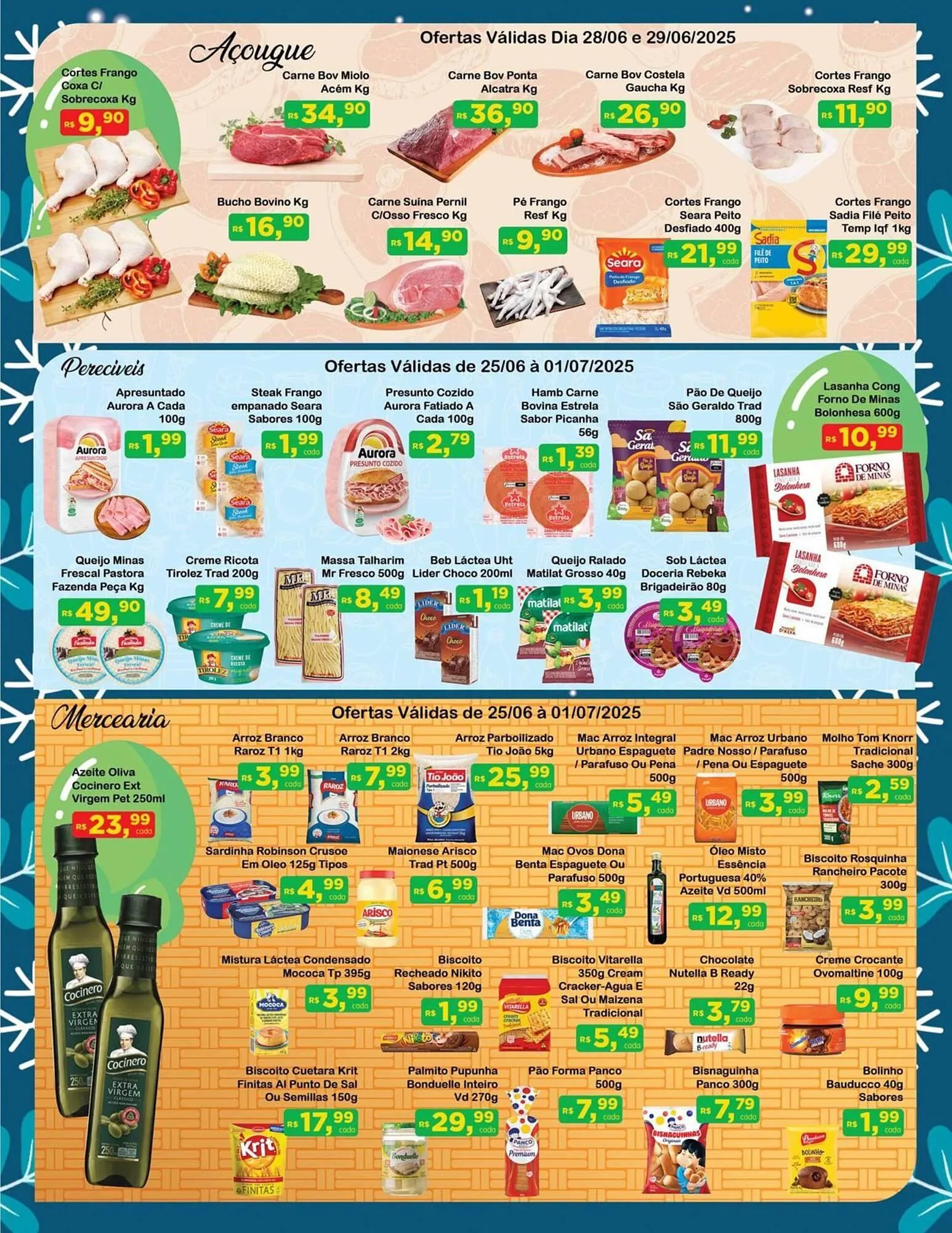 Encarte de Catálogo Chama Supermercados 25 de junho até 1 de julho 2025 - Pagina 3