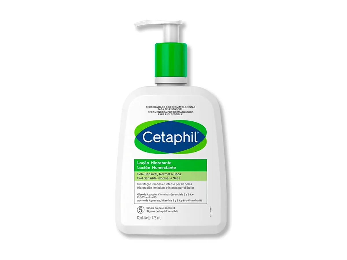 Loção Hidratante Cetaphil Pele Sensível, Normal e Seca 473ml
