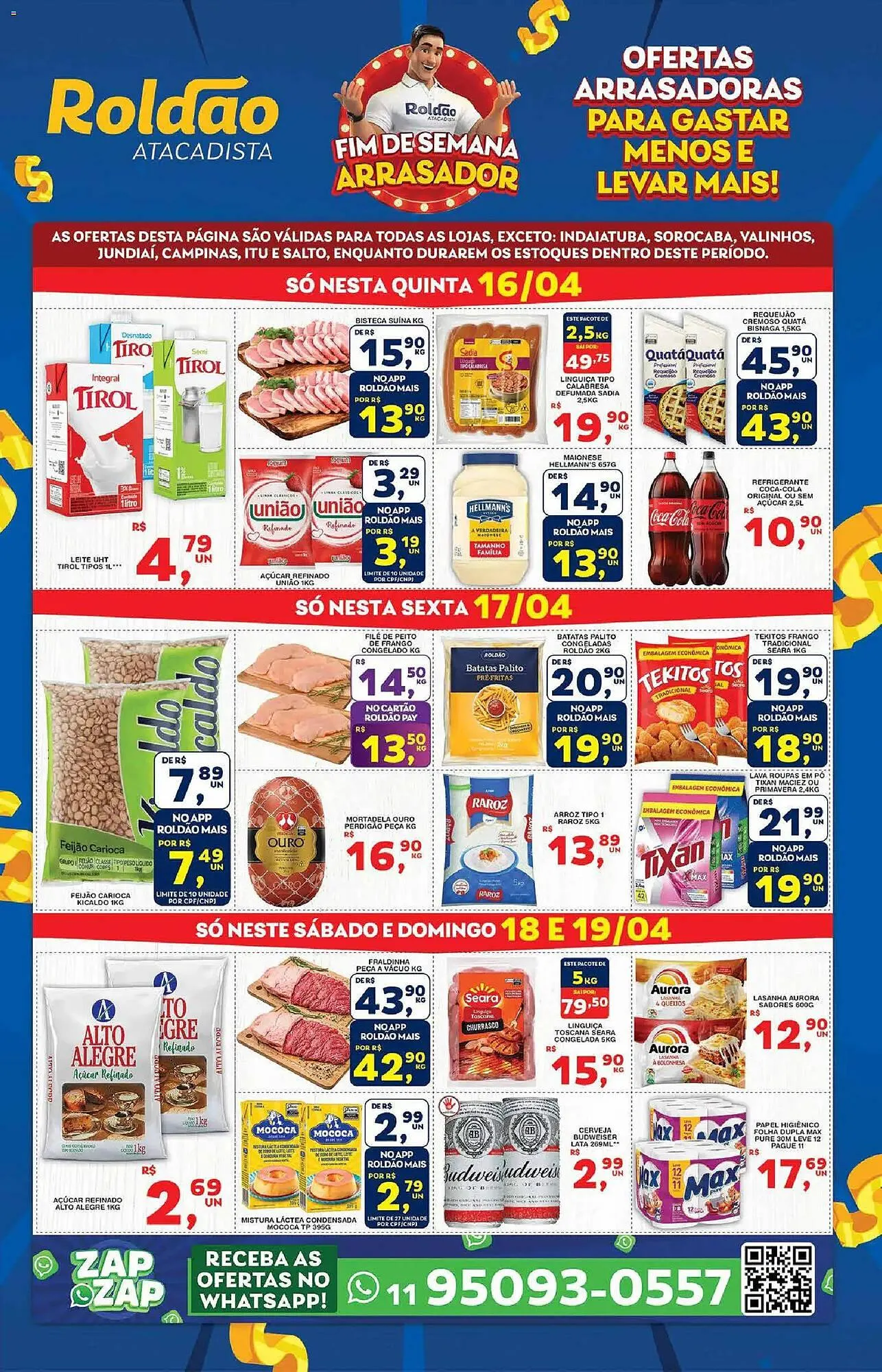 Encarte de Folheto Roldão 16 de abril até 20 de abril 2026 - Pagina 1
