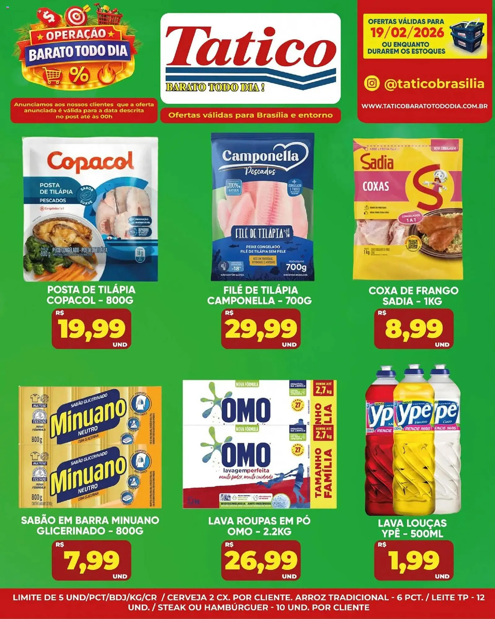 Encarte de Tabloide Tatico 19 de fevereiro até 22 de fevereiro 2026 - Pagina 17