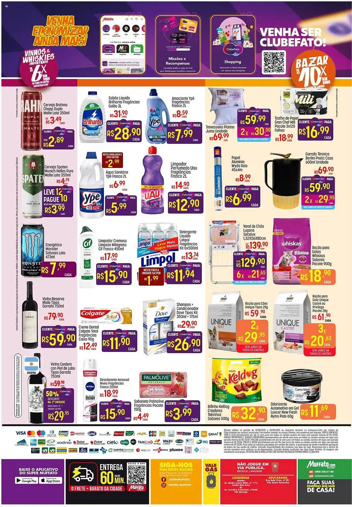 Encarte de Encarte Muffato 15 de setembro até 26 de setembro 2025 - Pagina 4