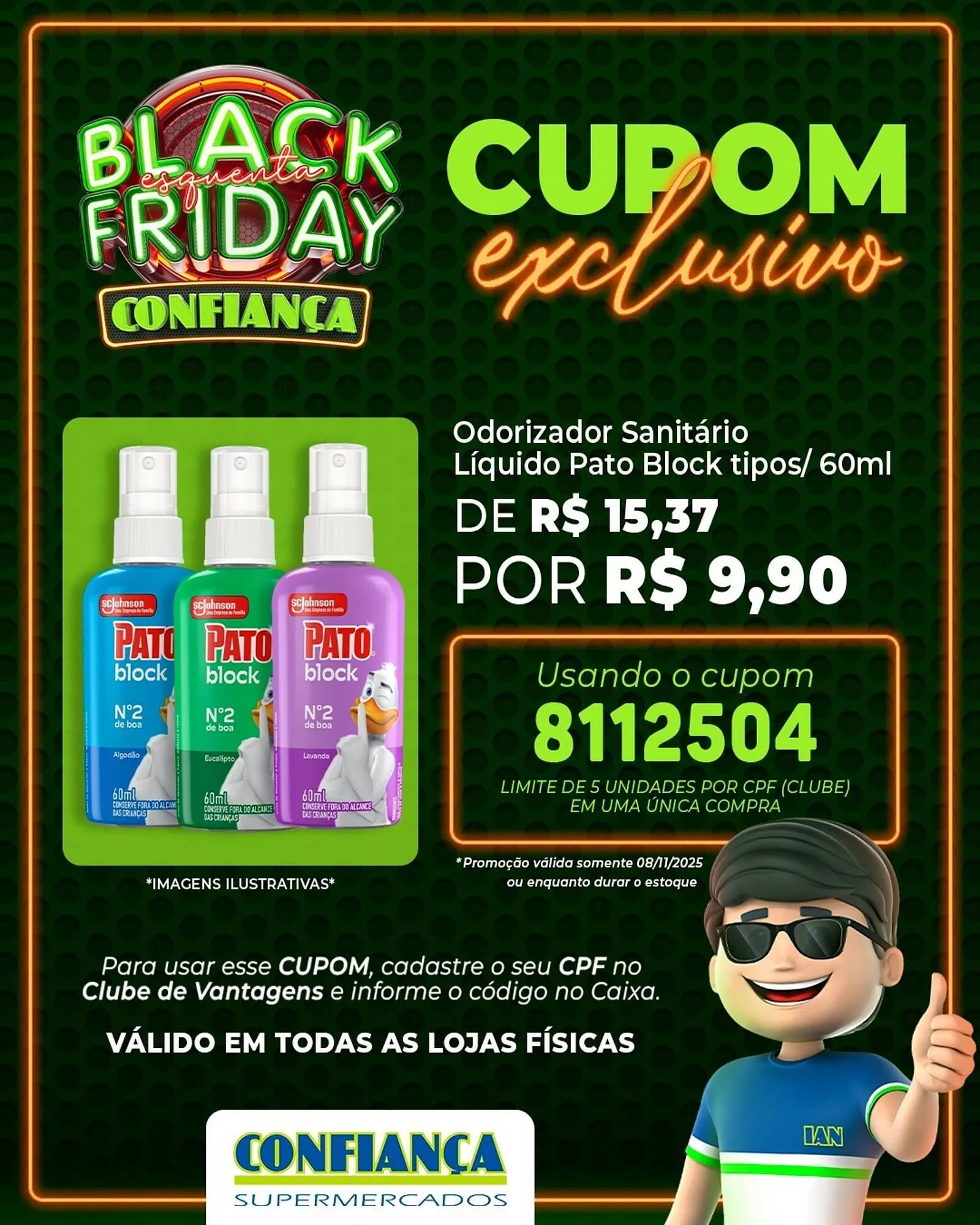 Encarte de Catálogo Confiança Supermercados 8 de novembro até 14 de novembro 2025 - Pagina 4