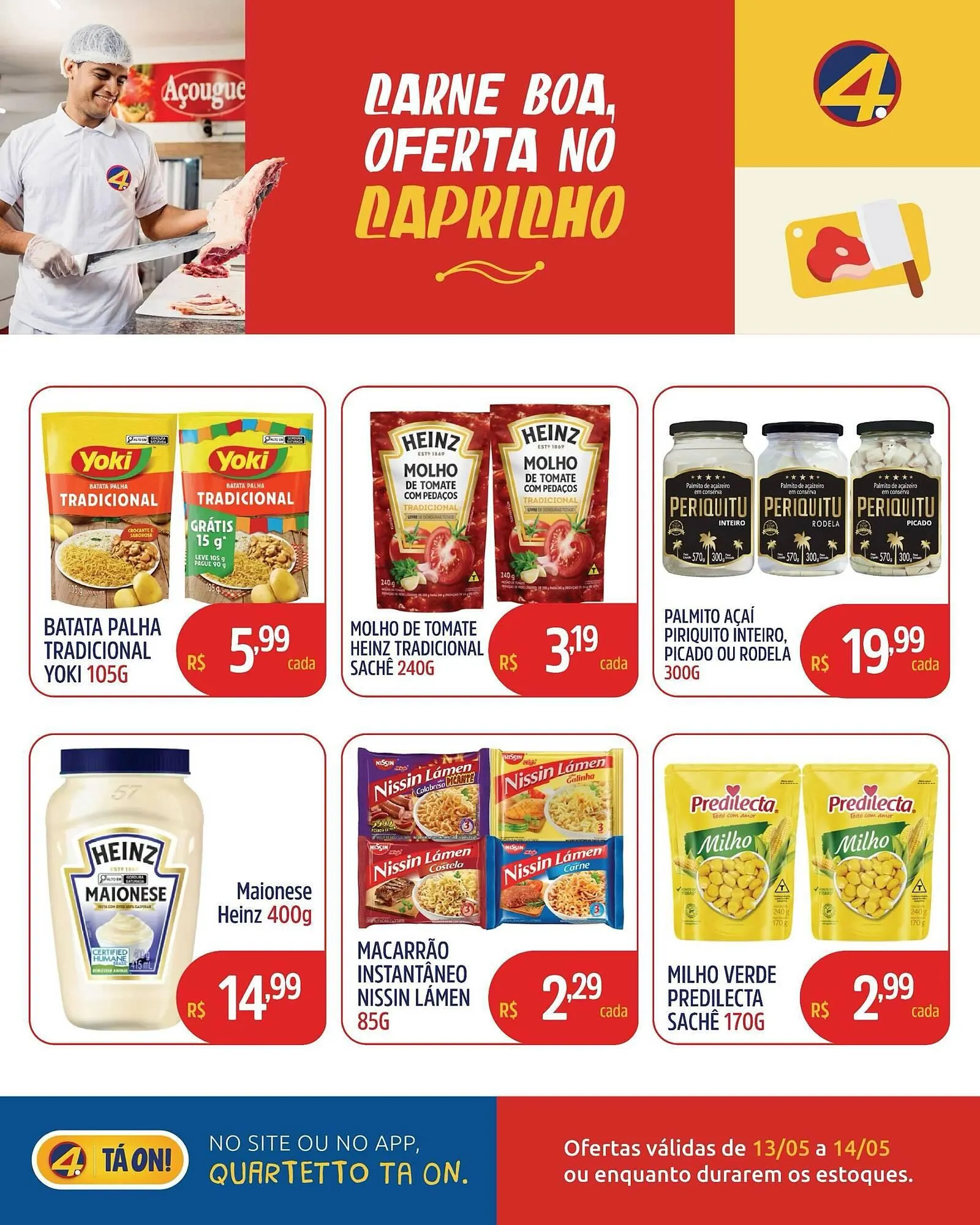 Encarte de Catálogo Quartetto Supermercados 13 de maio até 14 de maio 2026 - Pagina 4