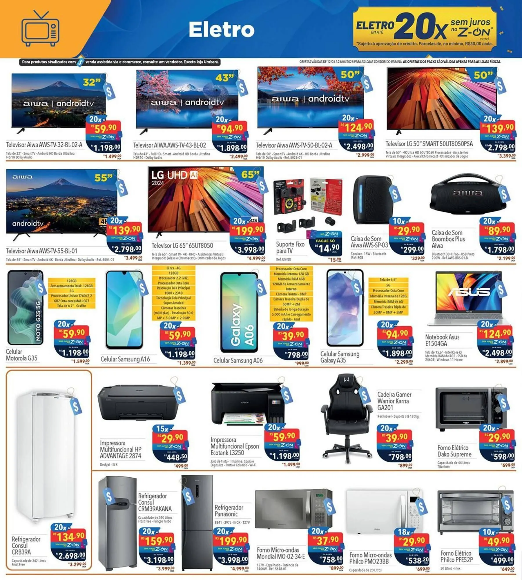 Encarte de Catálogo Supermercados Condor 13 de maio até 27 de maio 2025 - Pagina 30