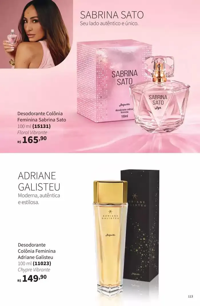 Encarte de Folheto de Ofertas Jequiti 28 de fevereiro até 30 de abril 2025 - Pagina 113