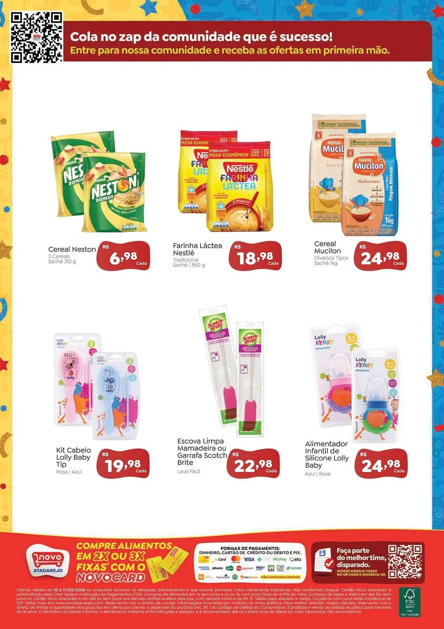 Encarte de Folheto Novo Atacarejo 10 de fevereiro até 11 de fevereiro 2026 - Pagina 2