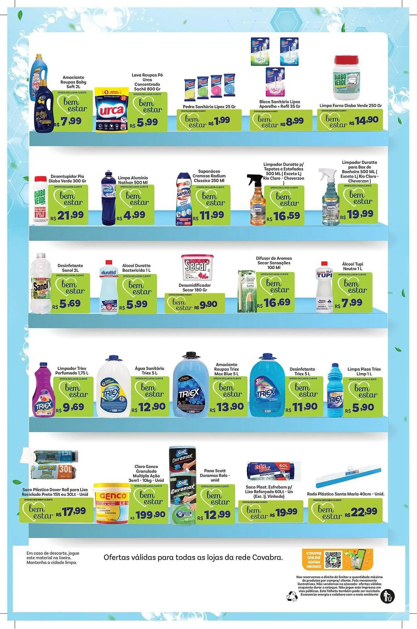 Encarte de Catálogo Covabra Supermercados 11 de agosto até 28 de agosto 2025 - Pagina 8
