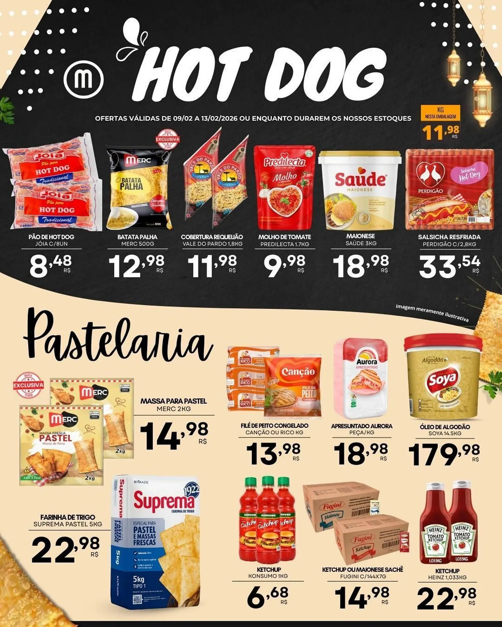 Encarte de Folheto Mercadão Atacadista 9 de fevereiro até 13 de fevereiro 2026 - Pagina 3