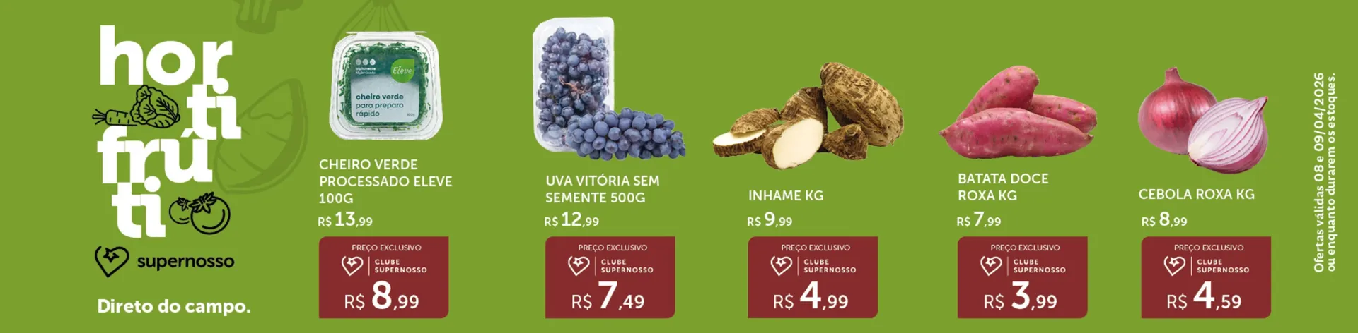 Encarte de Folheto Super Nosso 10 de abril até 16 de abril 2026 - Pagina 9