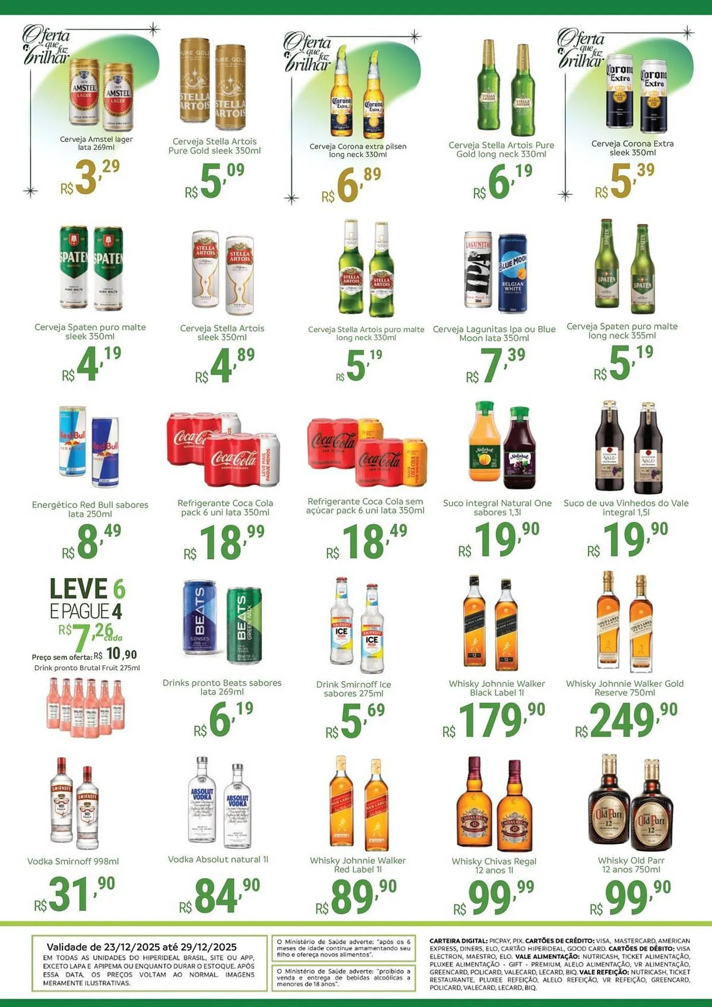 Encarte de Catálogo Hiperideal Supermercados 23 de dezembro até 29 de dezembro 2025 - Pagina 3