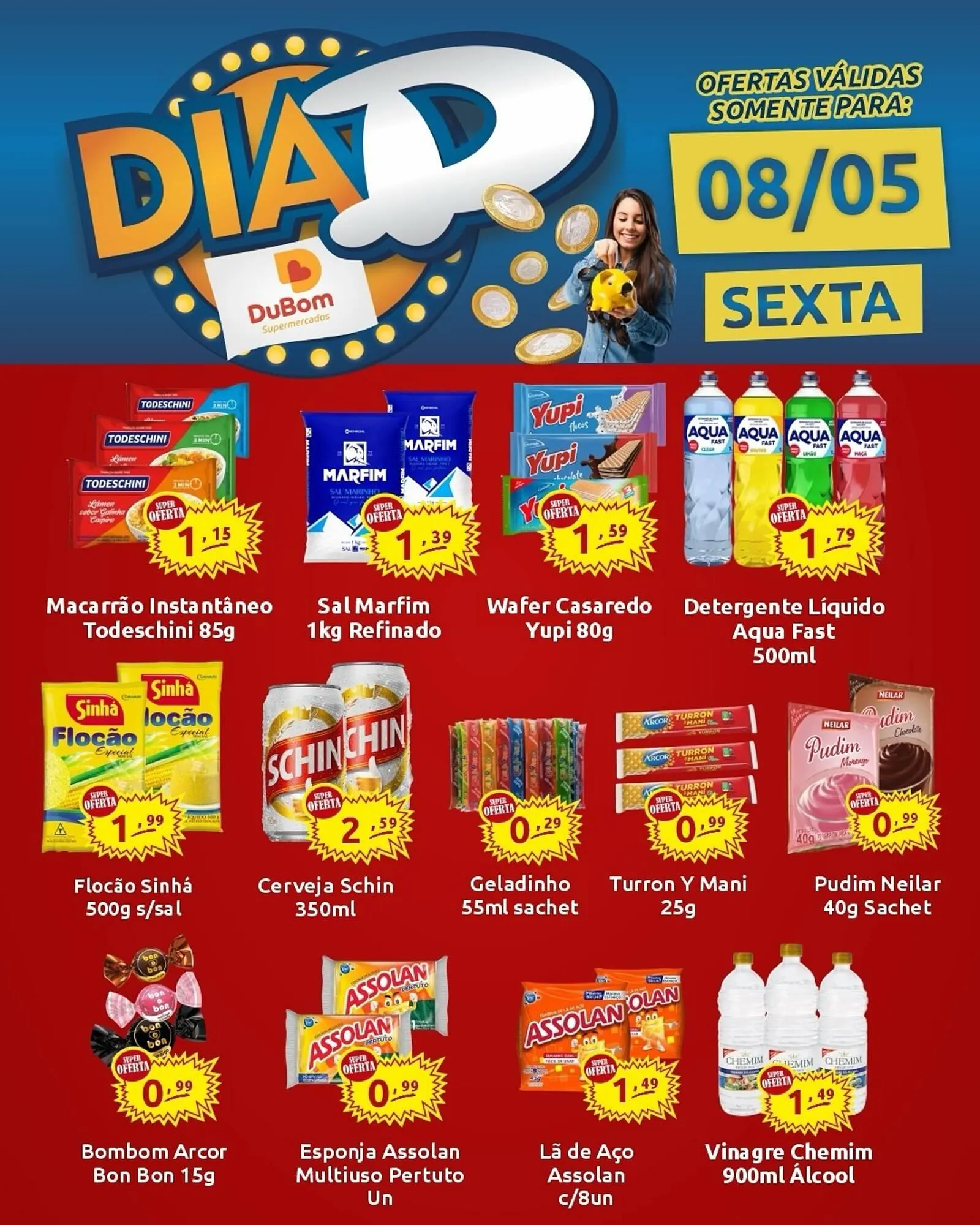 Encarte de Catálogo Dubom Supermercados 8 de maio até 8 de maio 2026 - Pagina 3
