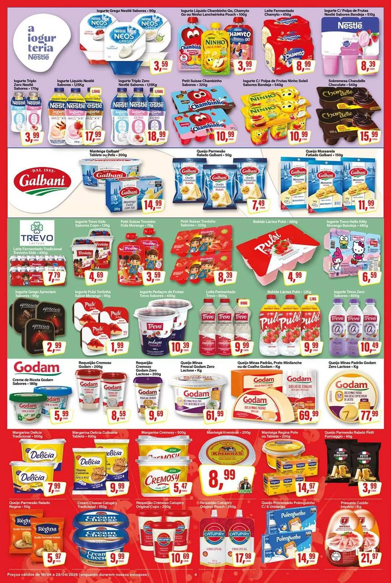 Encarte de Encarte Rede Supermarket 16 de abril até 29 de abril 2026 - Pagina 4