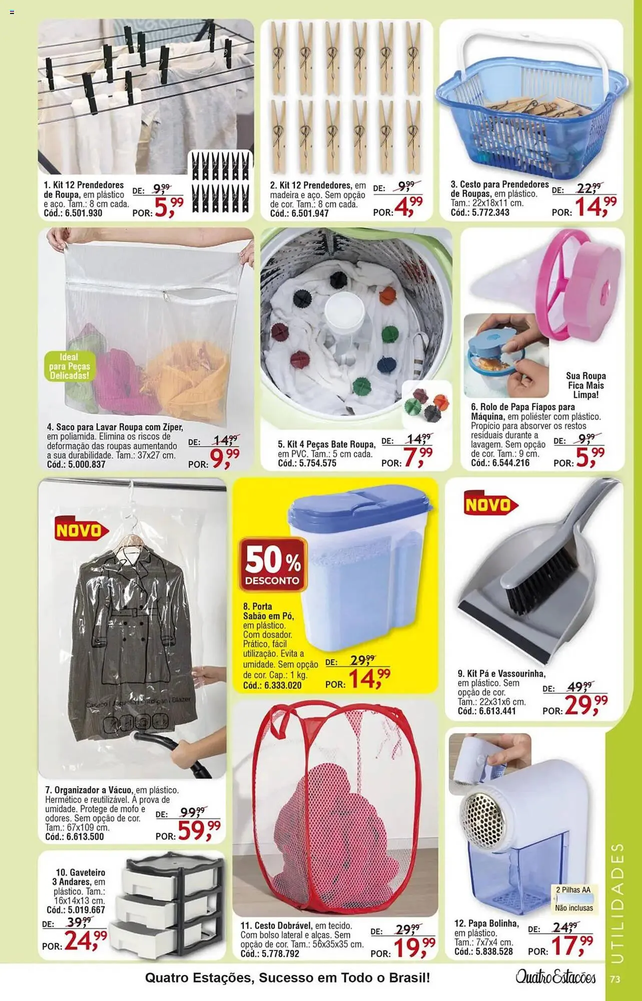 Encarte de Catálogo Quatro Estações 1 de fevereiro até 30 de abril 2025 - Pagina 69