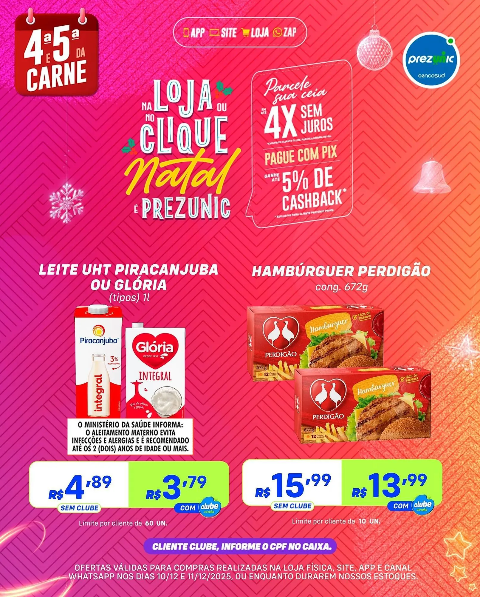 Encarte de Encarte Prezunic 10 de dezembro até 11 de dezembro 2025 - Pagina 5