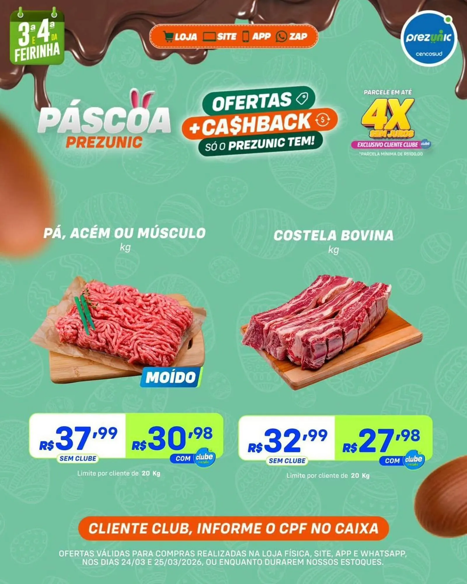 Encarte de Encarte Prezunic 24 de março até 25 de março 2026 - Pagina 4