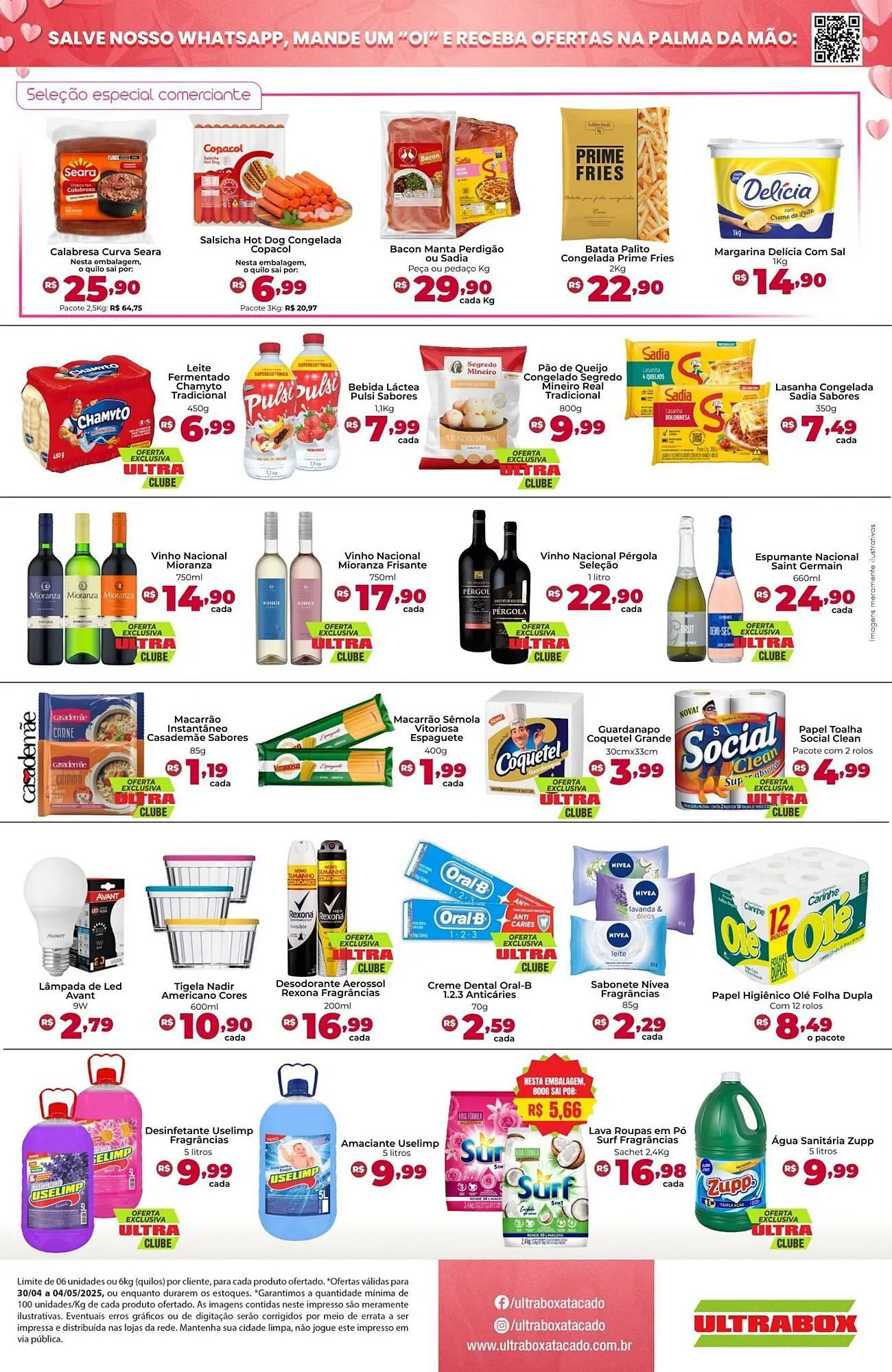 Encarte de Catálogo Ultrabox 30 de abril até 4 de maio 2025 - Pagina 2