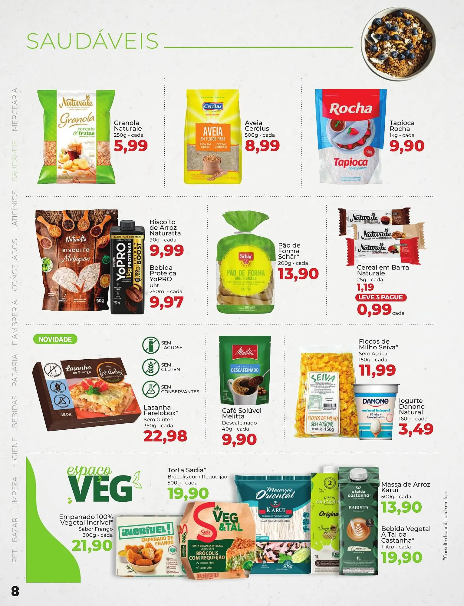 Encarte de Catálogo Supermercados Andreazza 16 de julho até 19 de julho 2025 - Pagina 8